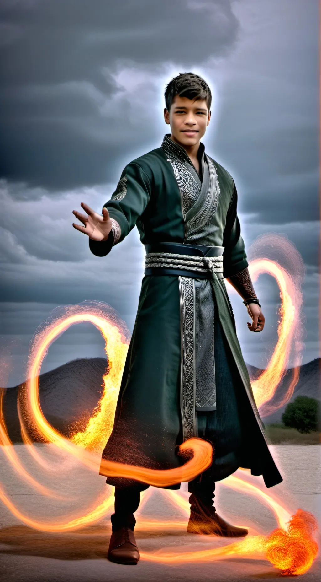 ai character: Ethan background