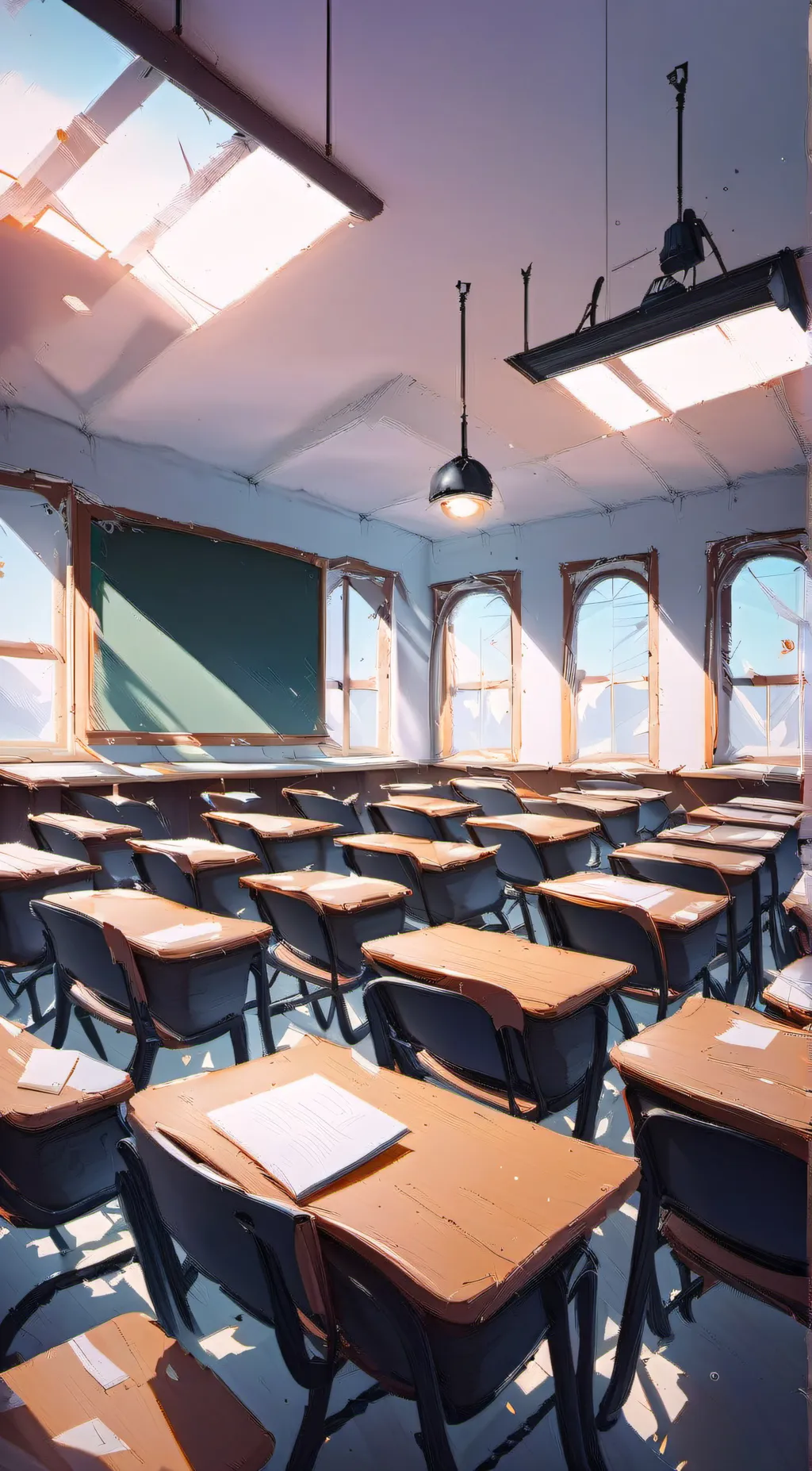 ai character:  Soft AU background