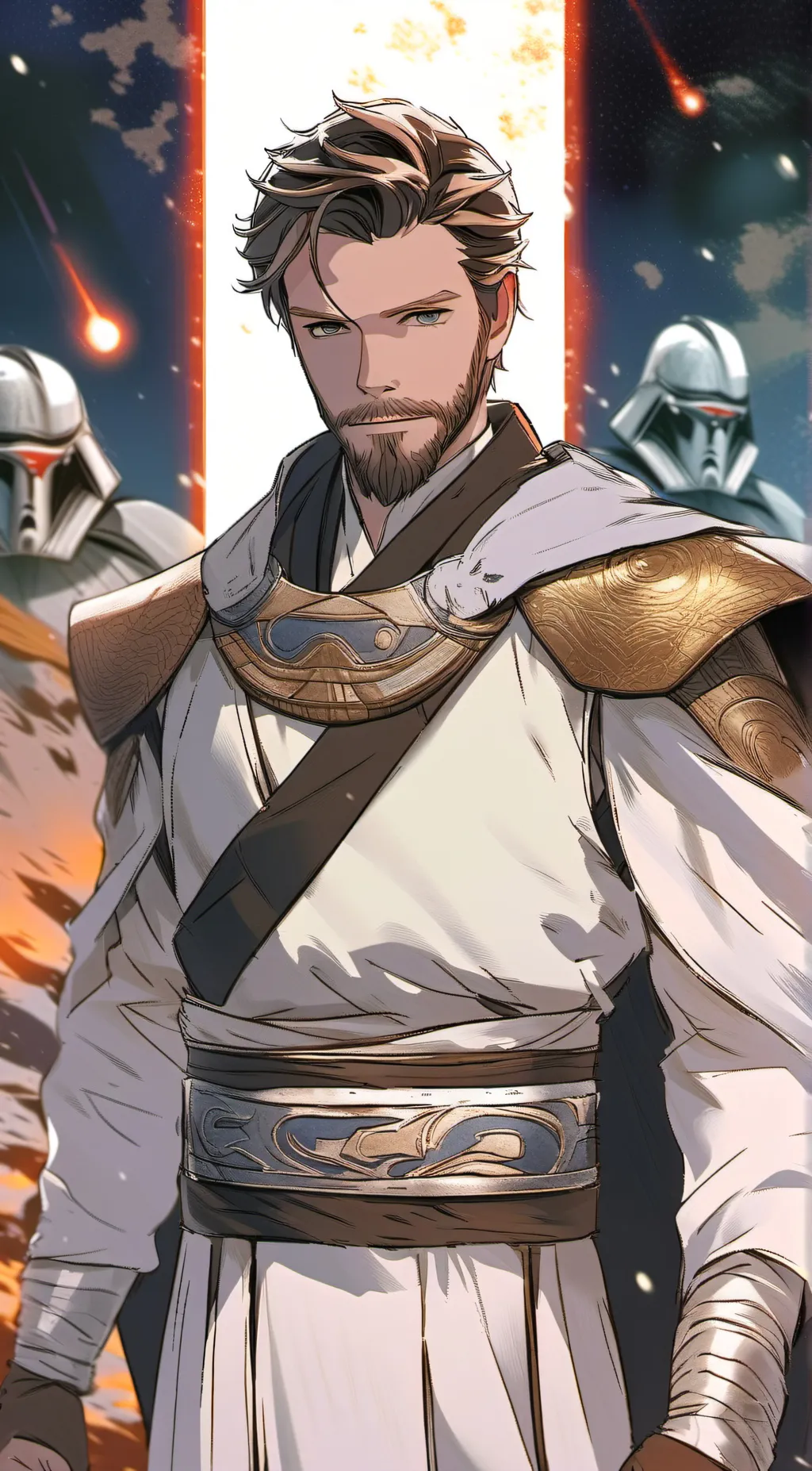 ai character: Emperor Kenobi background