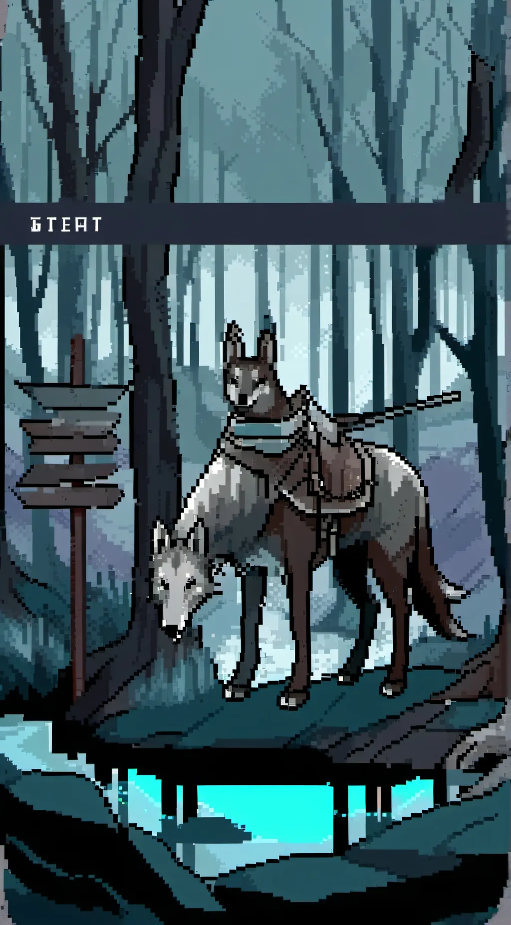 ai character: wolfie background