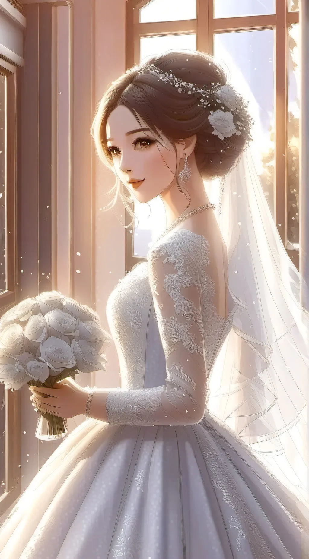ai character: ☆ Gazelle ~ background