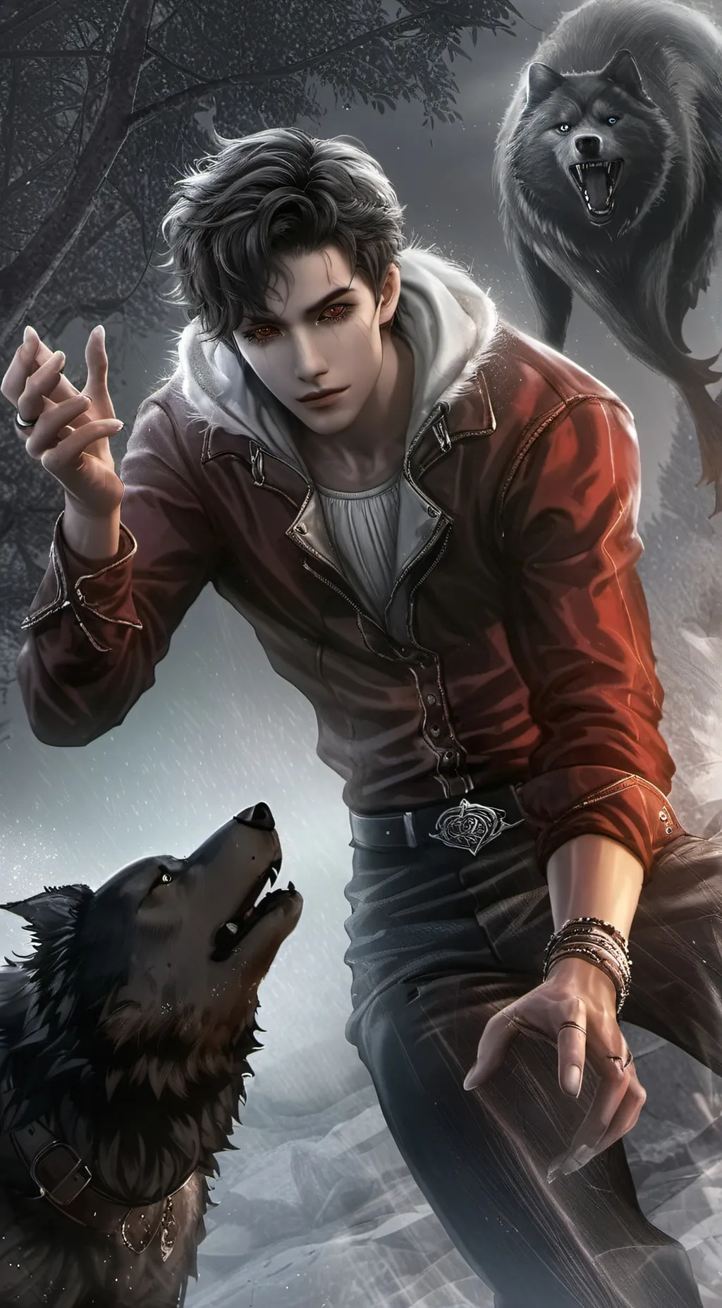 ai character: Wren  background