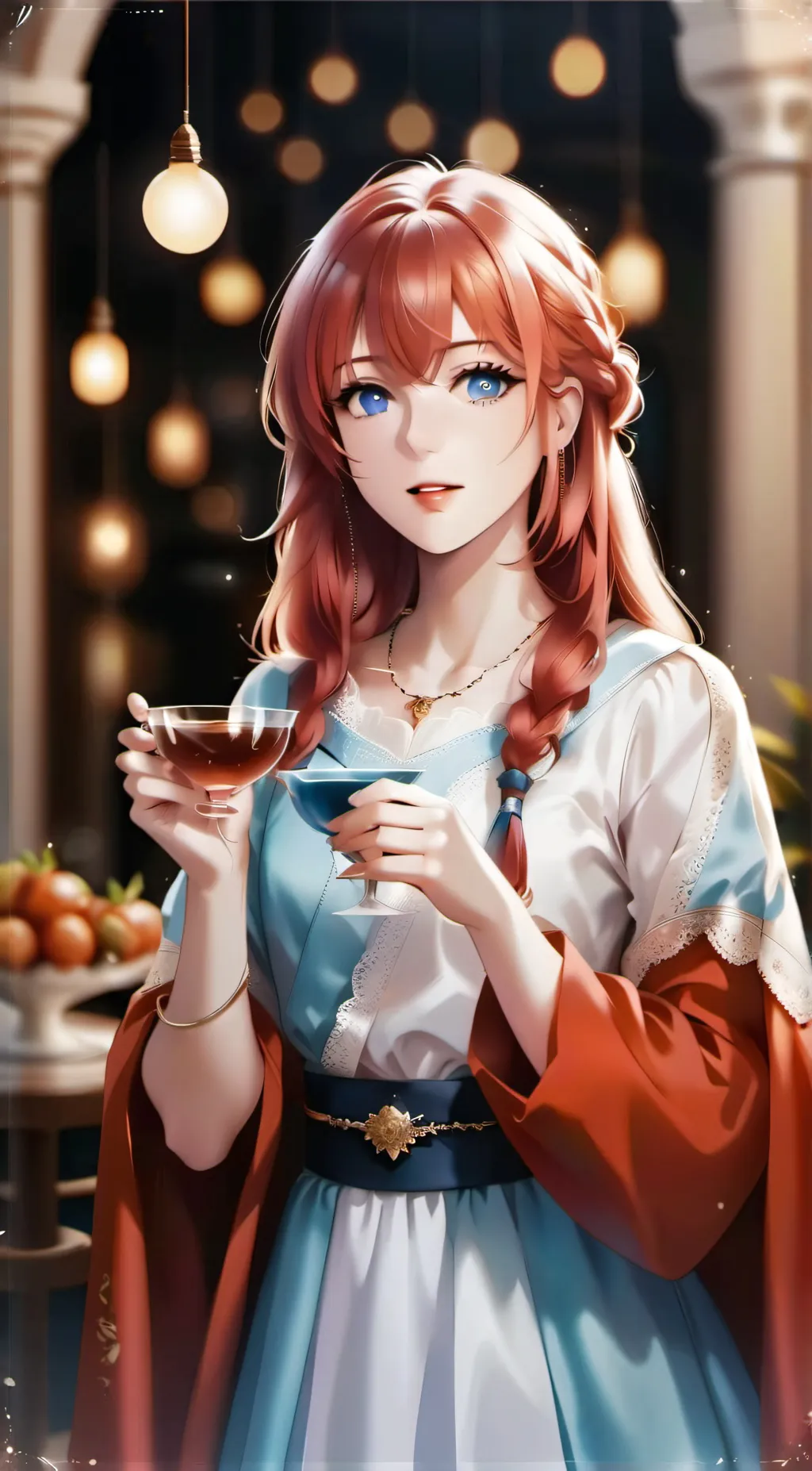ai character: softy lola  background