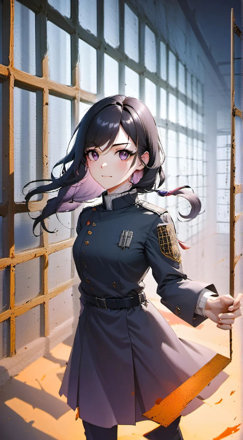 ai character: Angelica Cruz  background