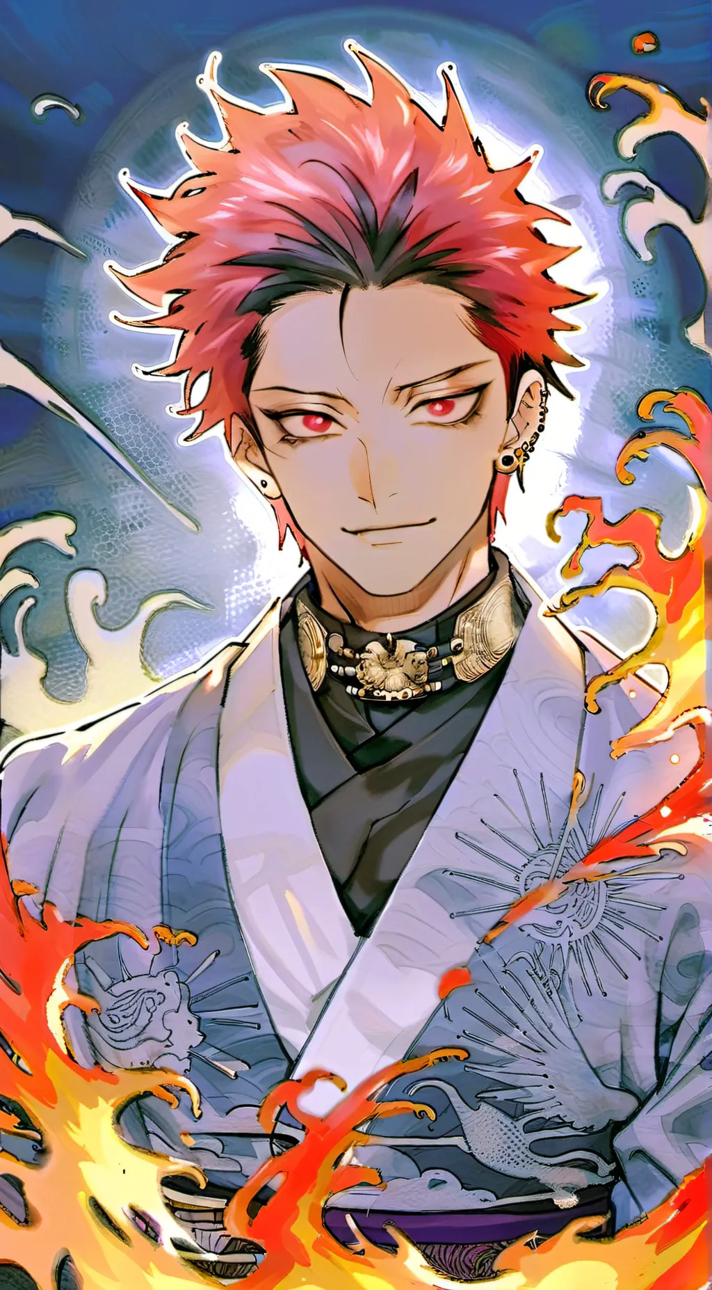 ai character: 🔥Aki🔥 background
