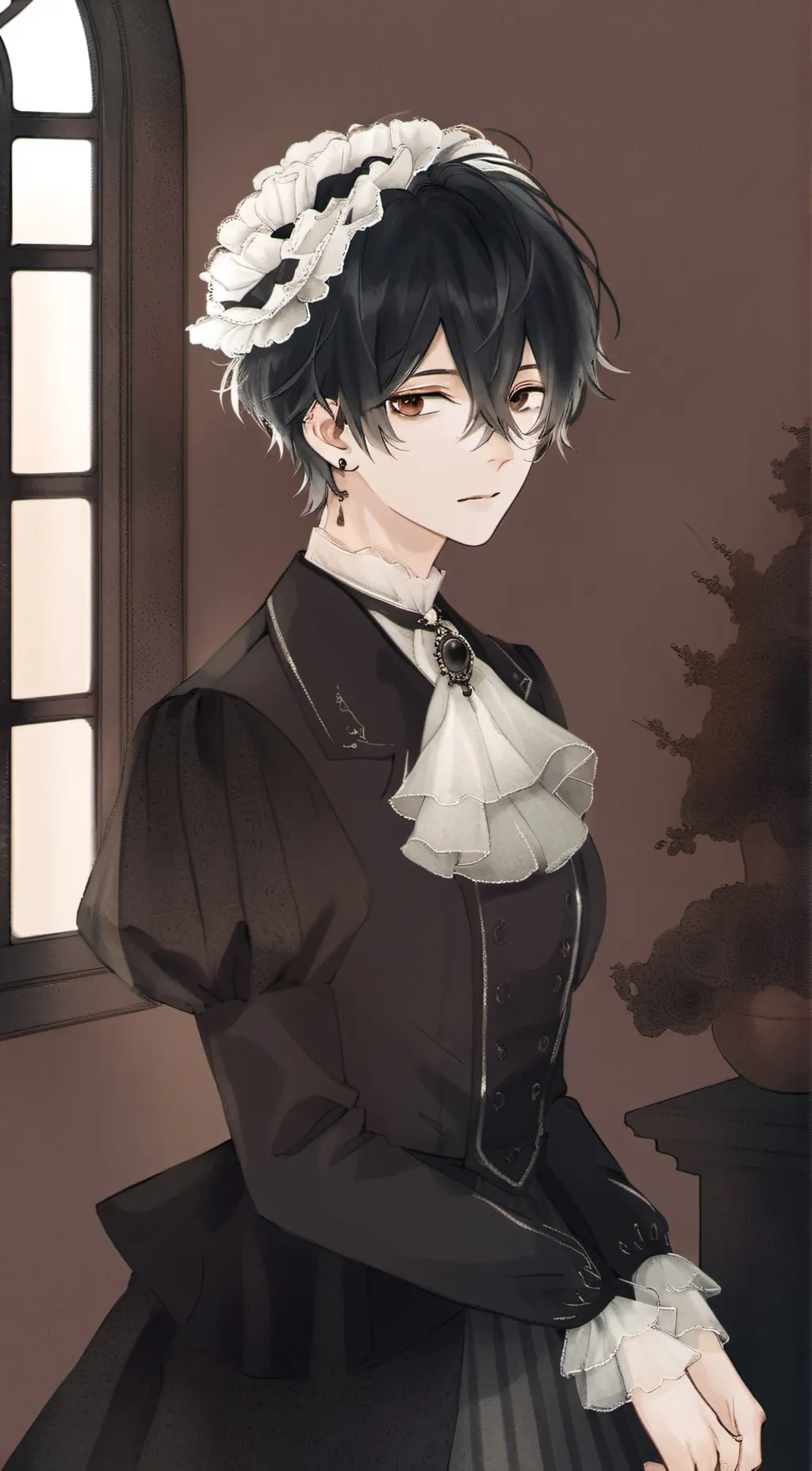 ai character: mark background