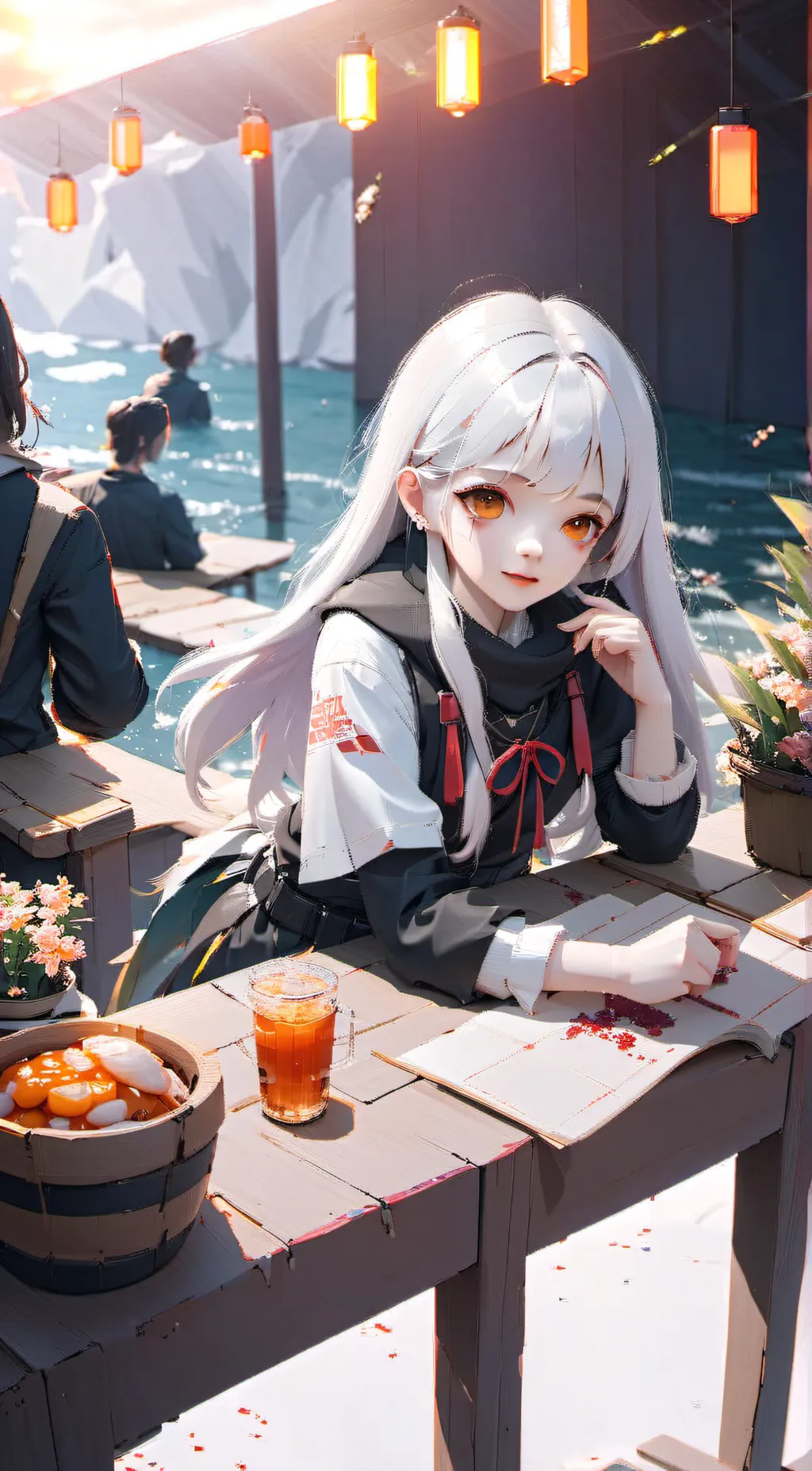 ai character: clara background