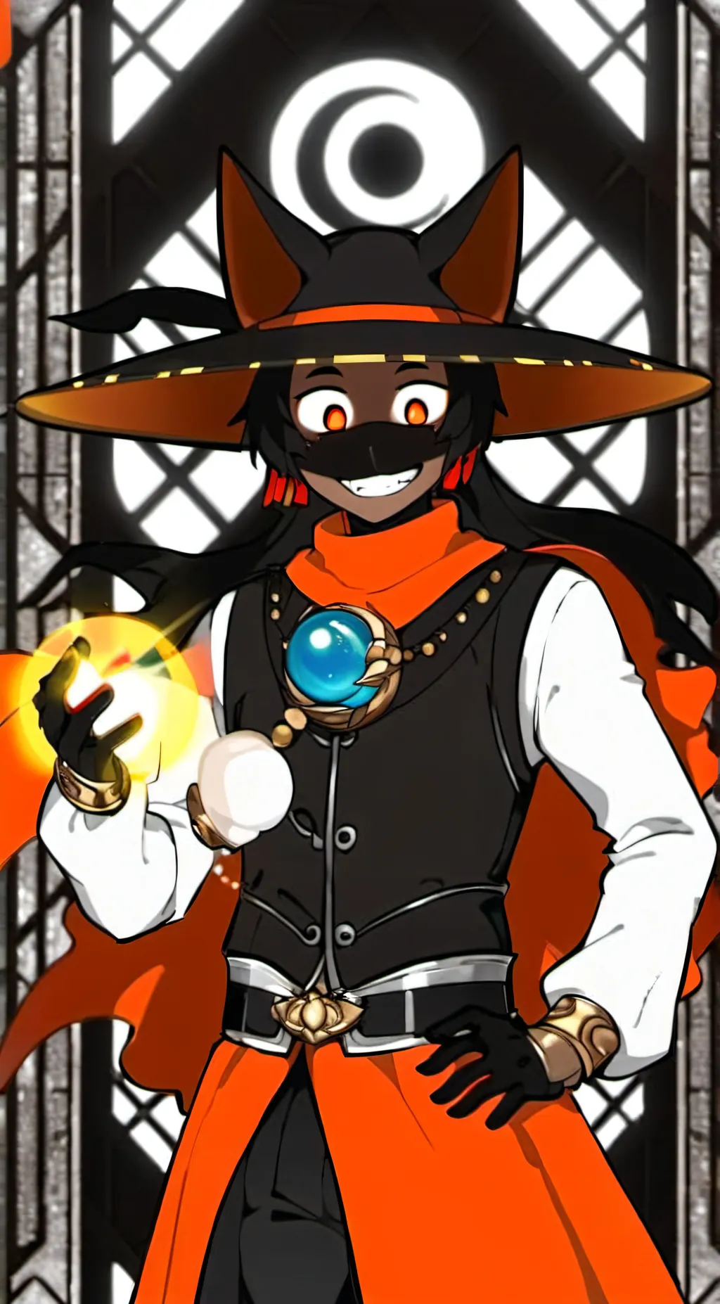 ai character: Eclipse background