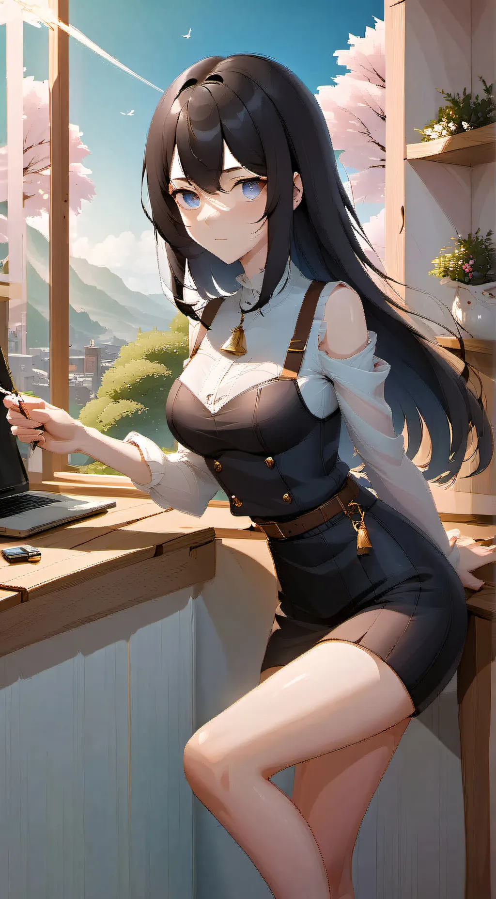 ai character: luna roeswell  background
