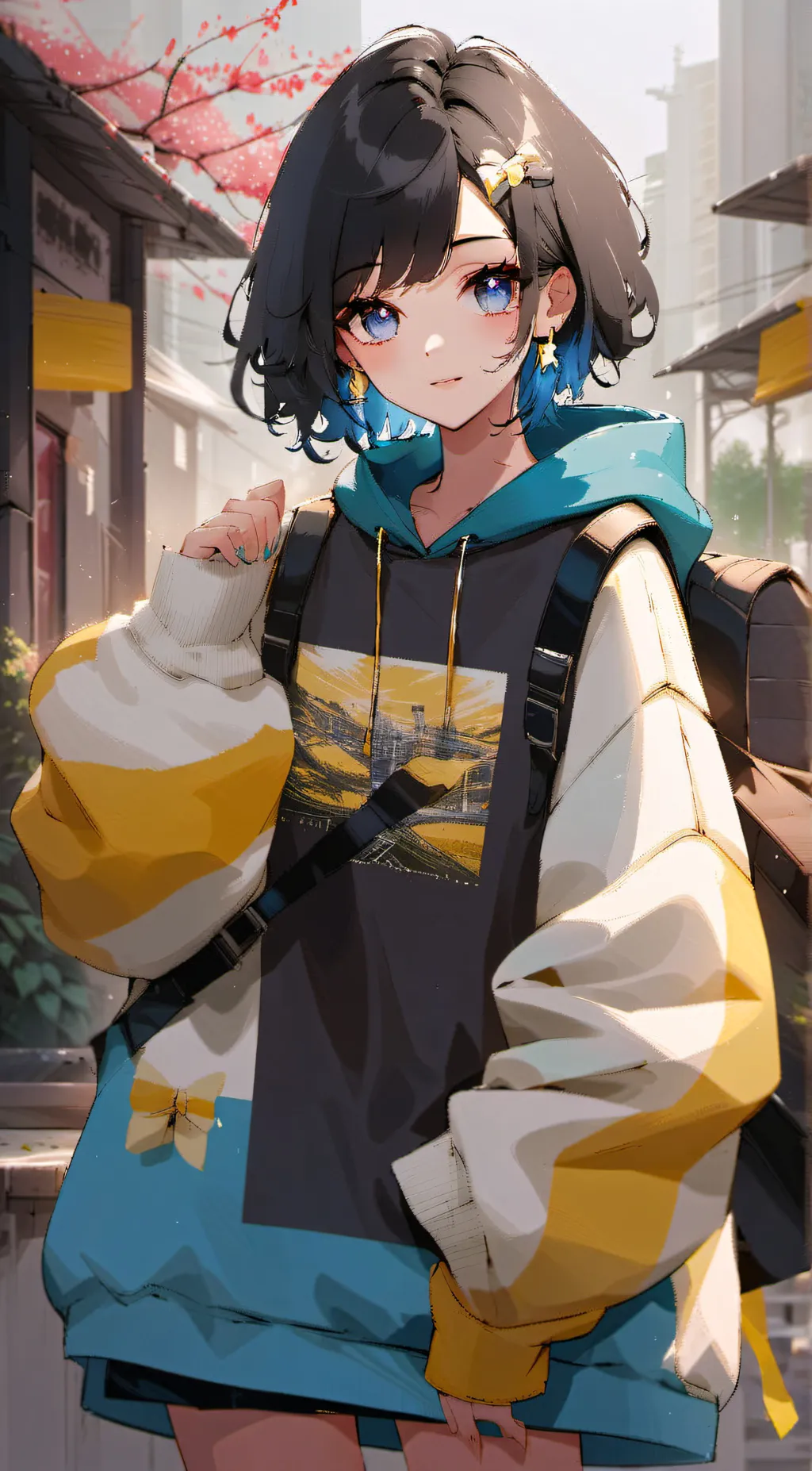 ai character: ROXY background