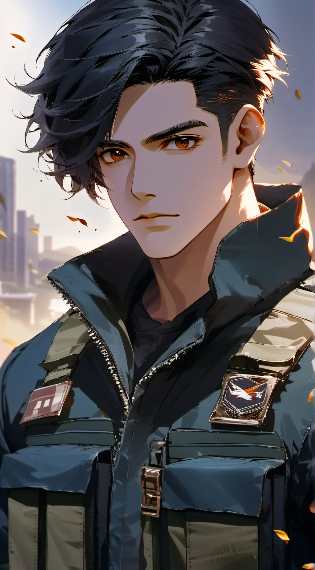 ai character: Eugene  background