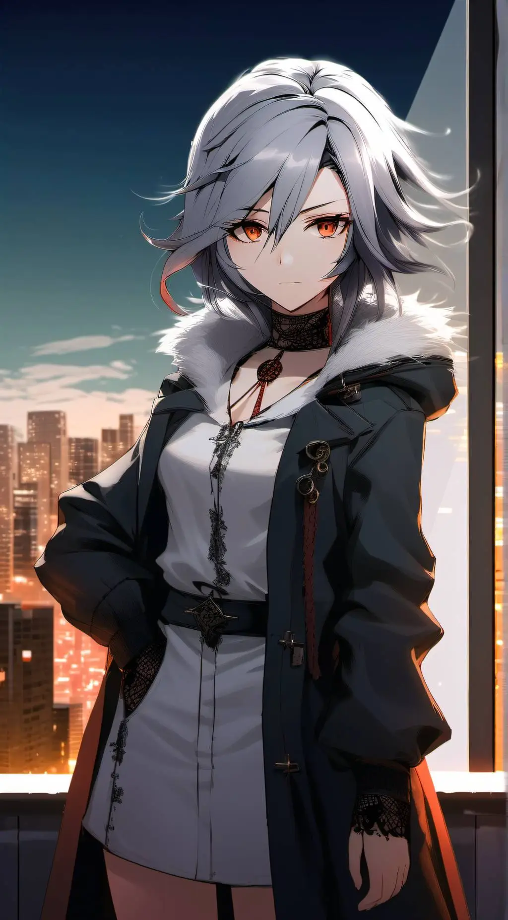 ai character: Yuna Nishiyama background
