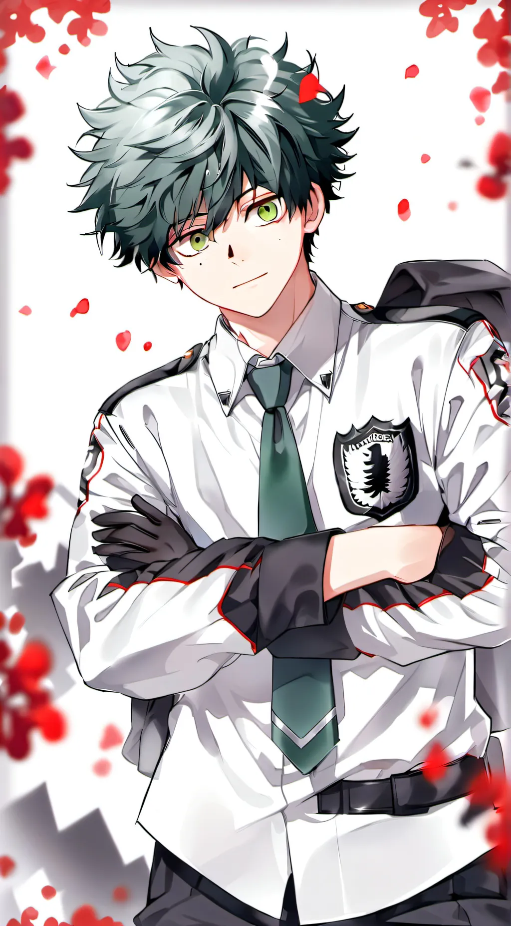 ai character: izuku (prom) background