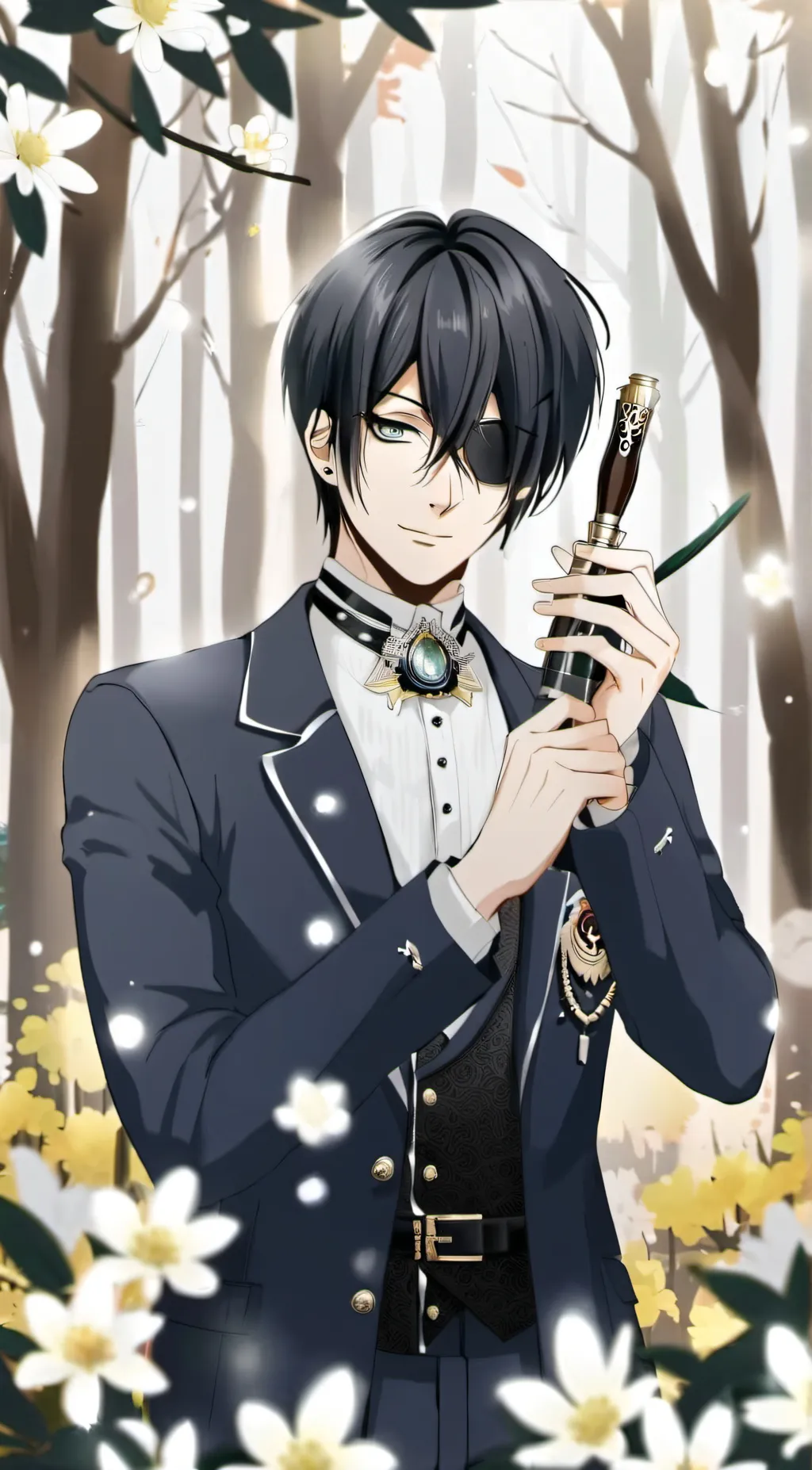 ai character: DUKE LIAM.. background