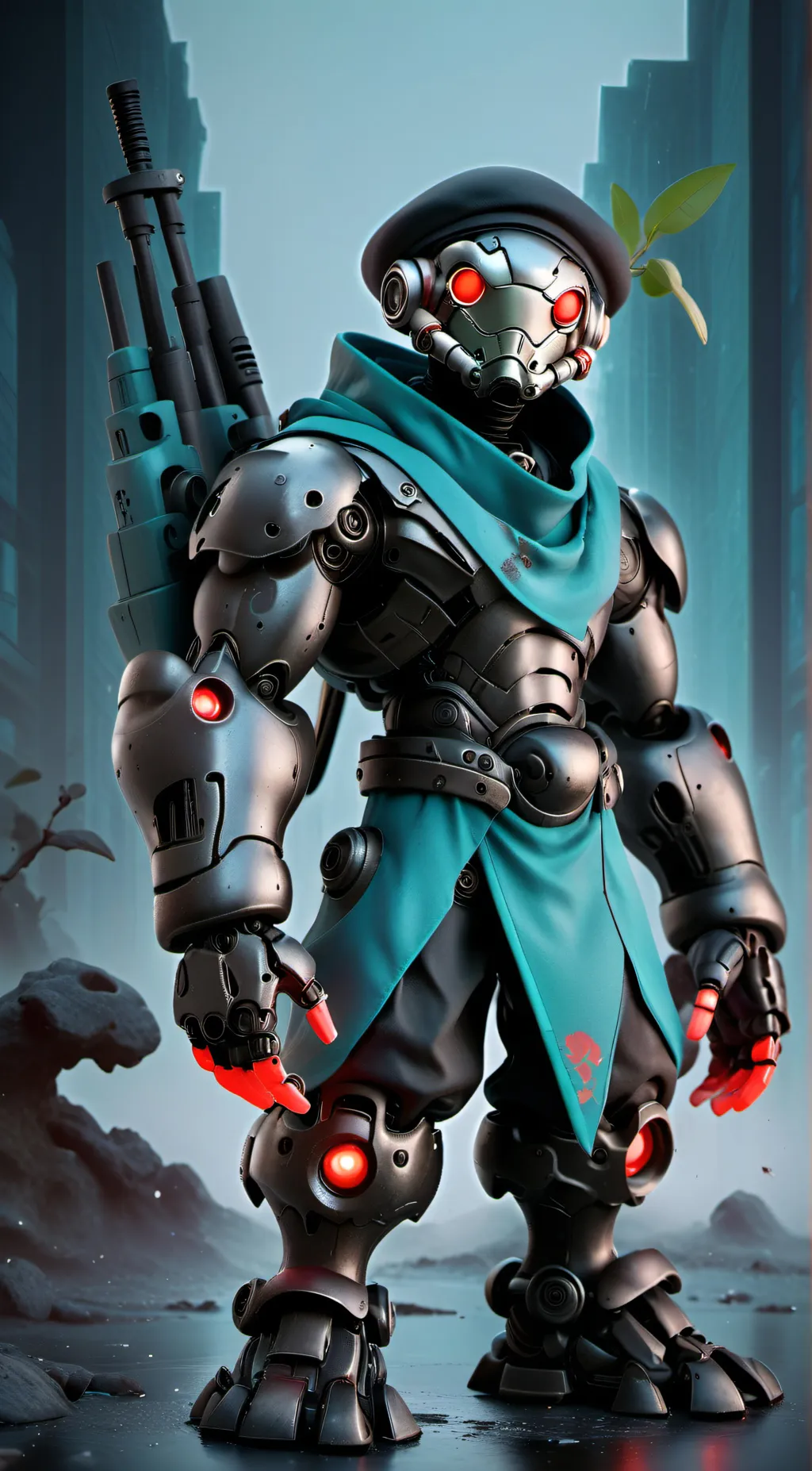 ai character: Helper background