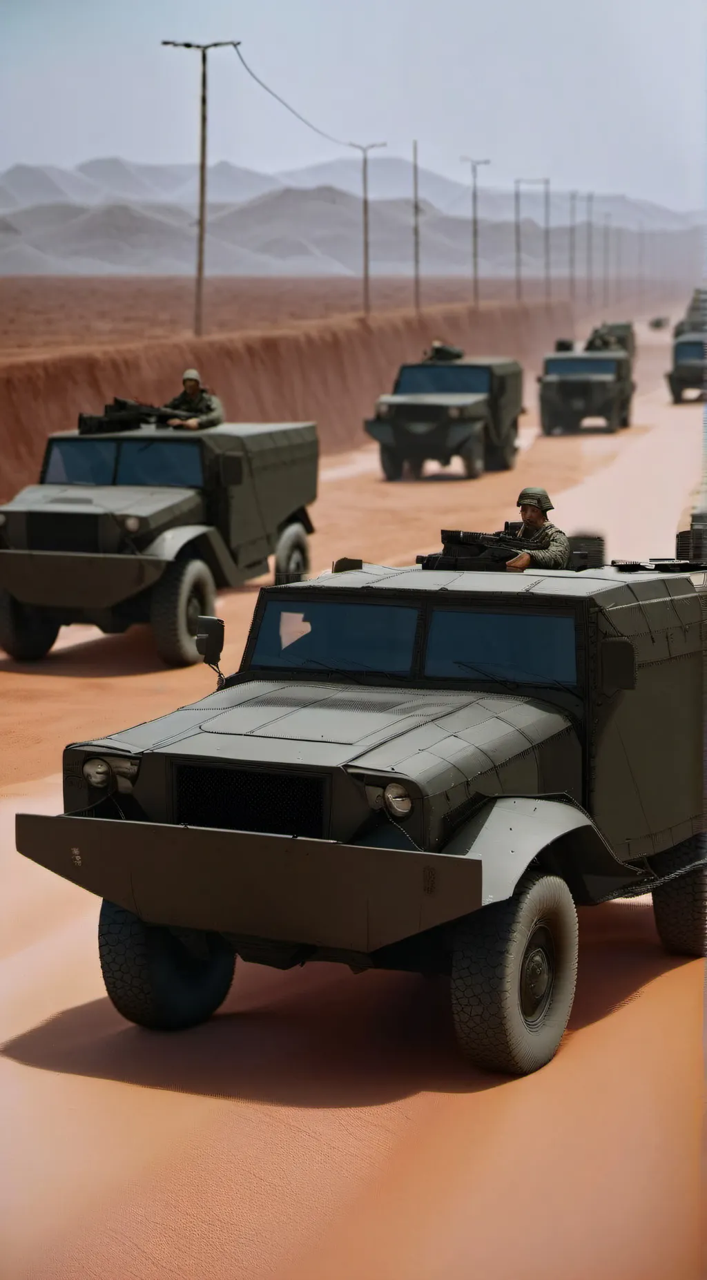 ai character:  the military  background
