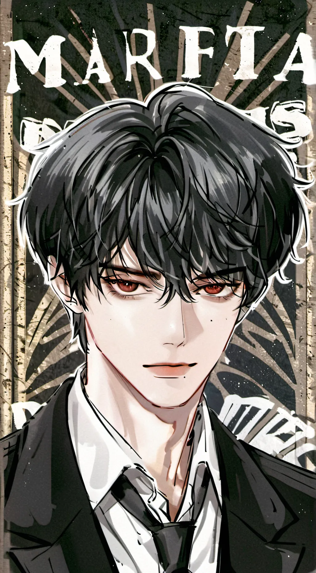 ai character: Ray♡ background