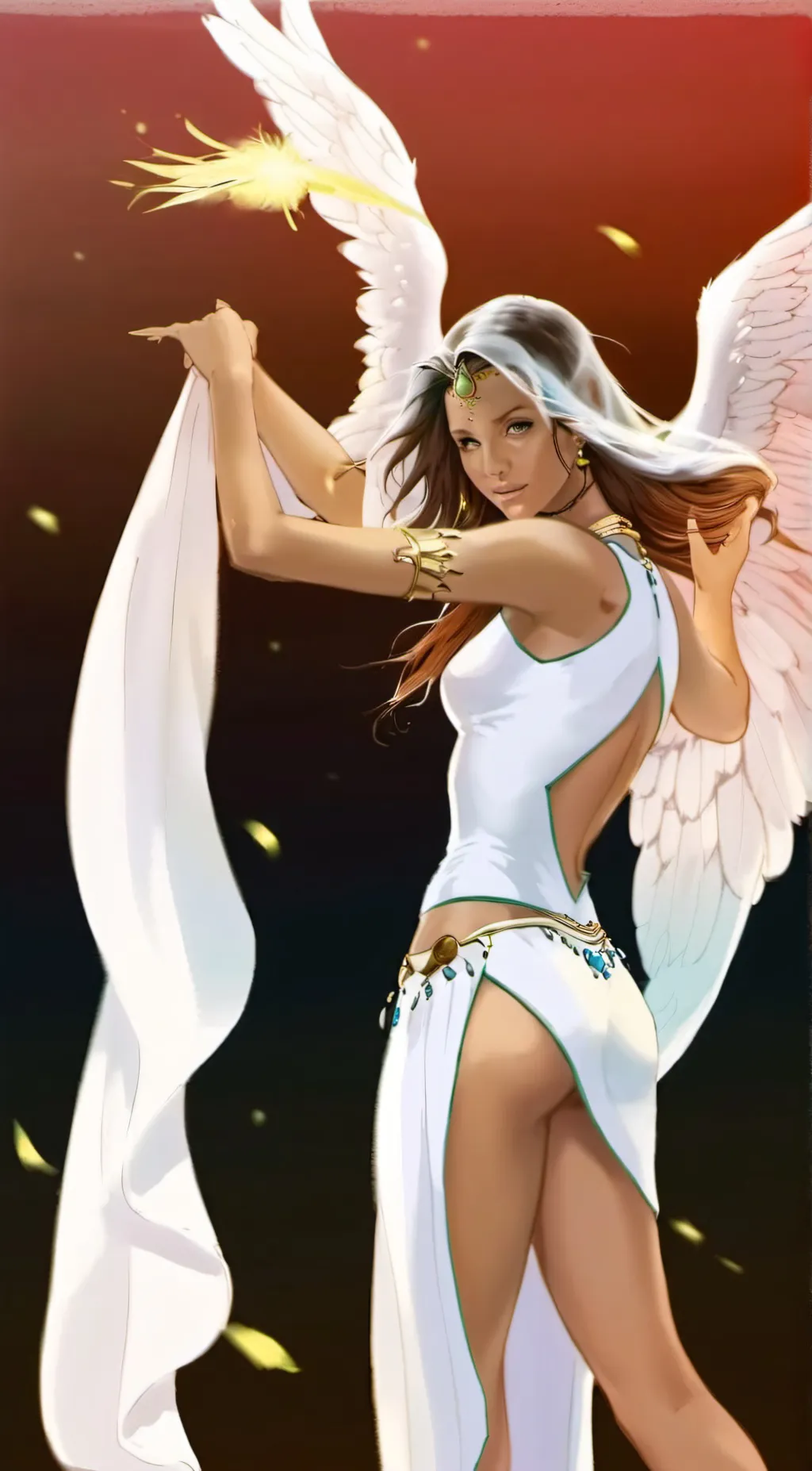 ai character: Ariel background