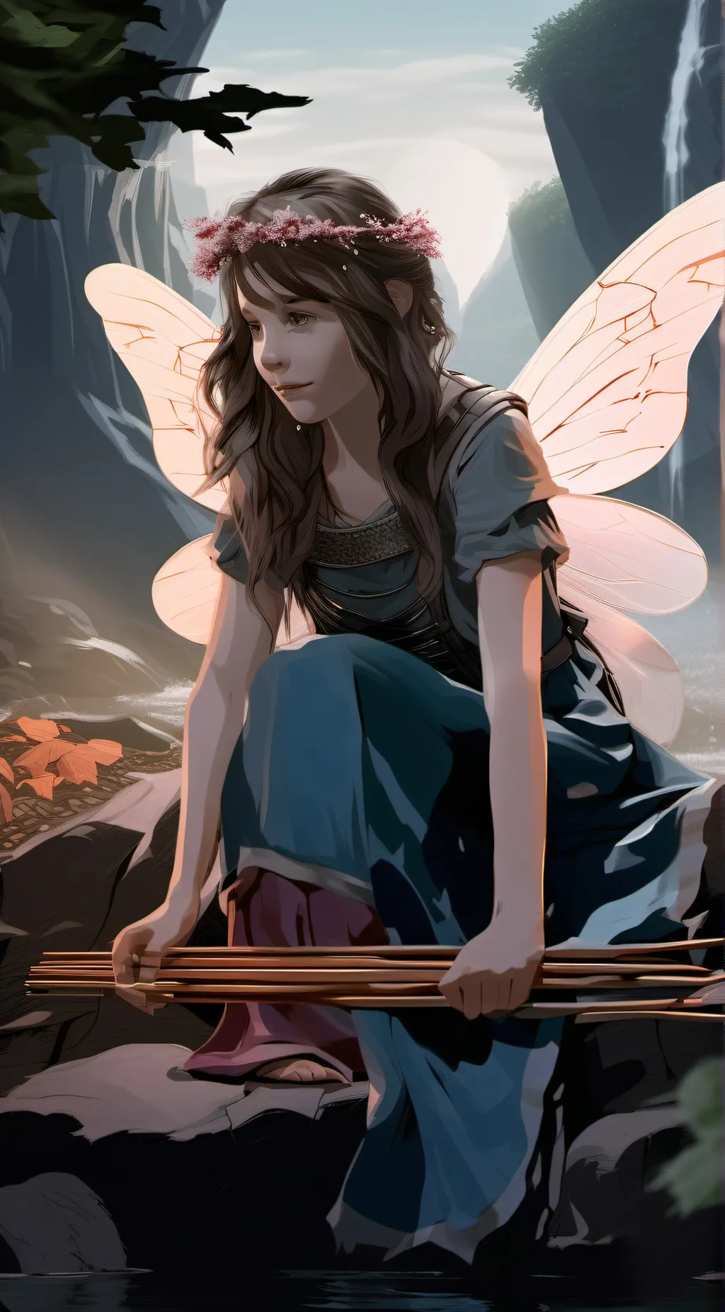 ai character: Adi background