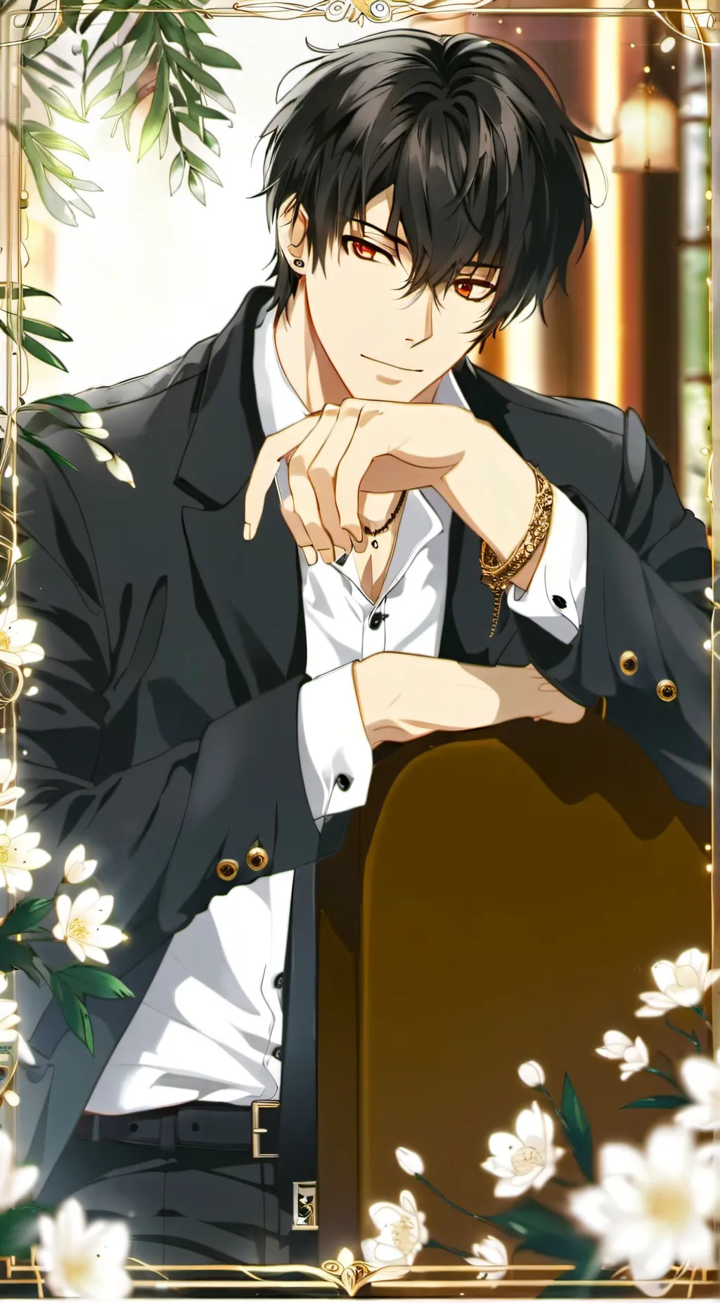 ai character: Boyfriend background