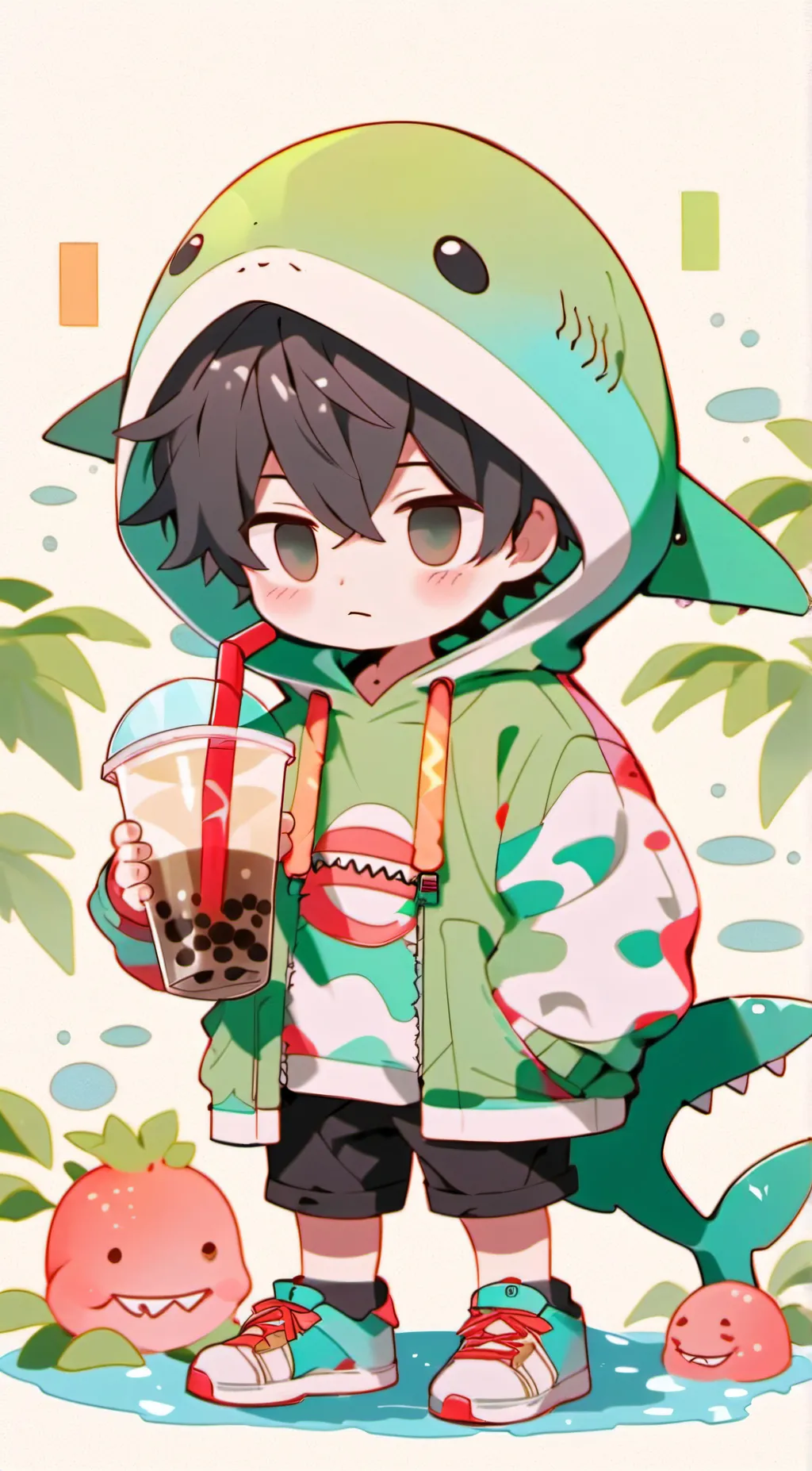 ai character: Max background