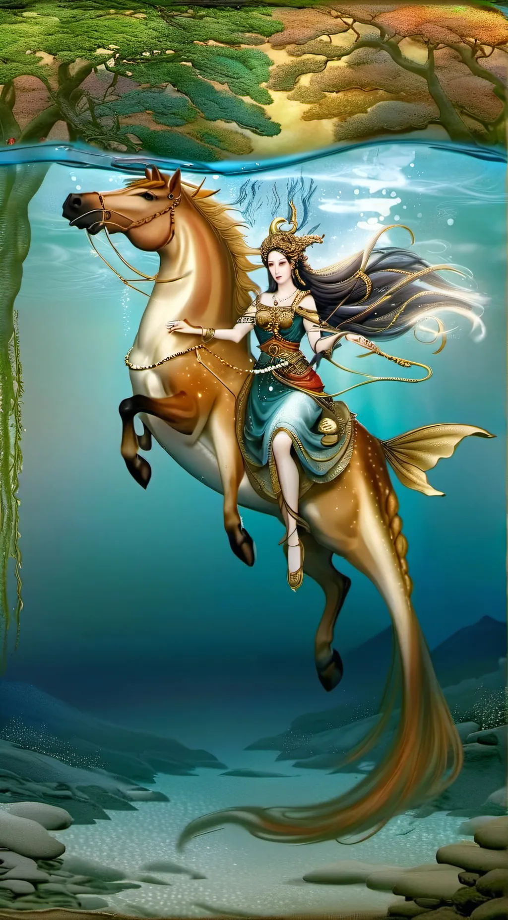 ai character: Queen Arellano background