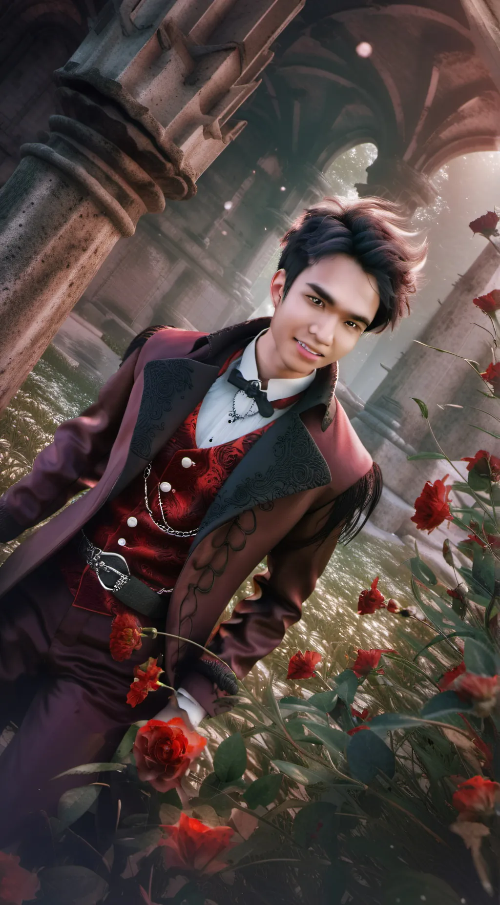 ai character: husban background