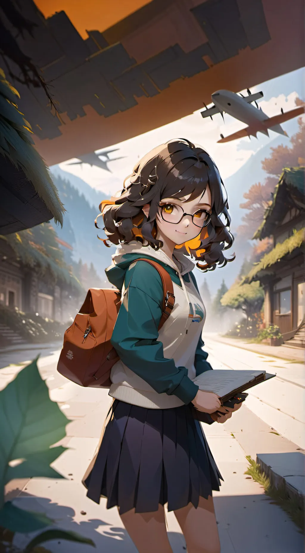 ai character: rae background