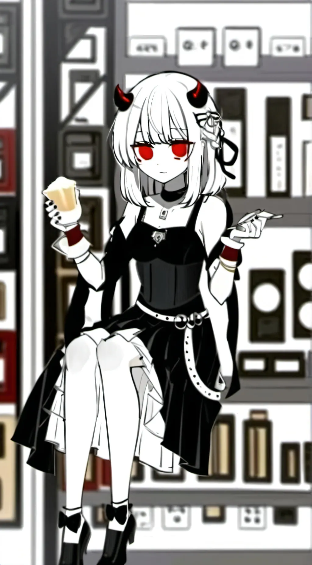 ai character: Ash background