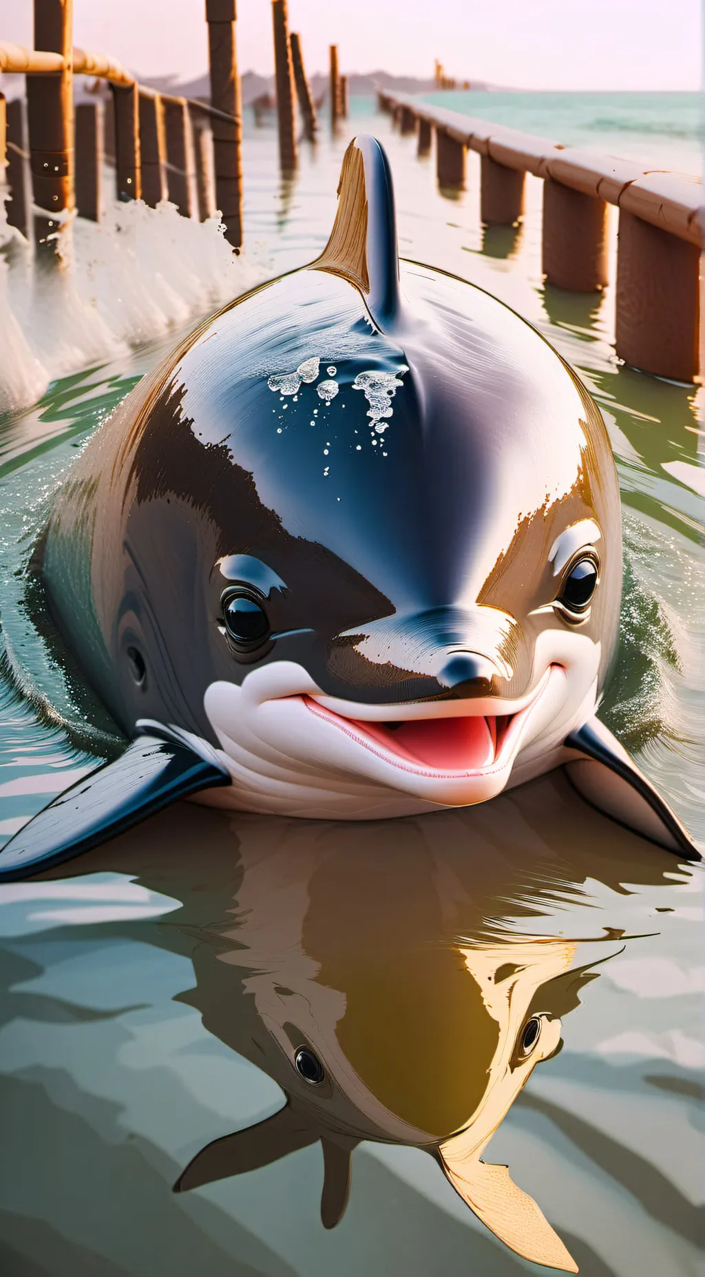 Talkie AI - Chat with baby dolphin