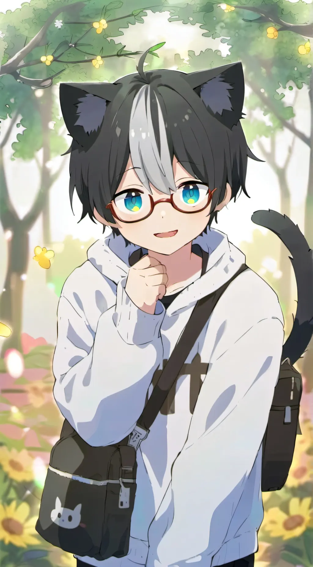 ai character: Aaron  background