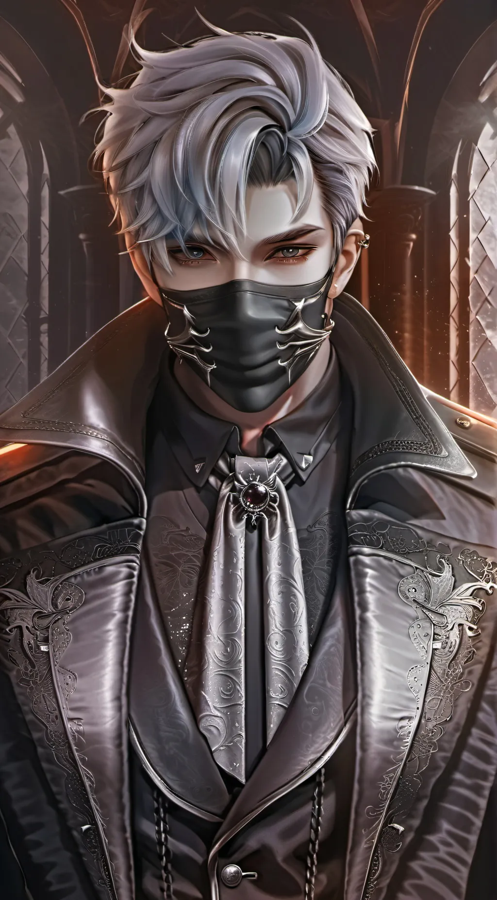 ai character: ⛓️🖤 Evan 🖤⛓️ background