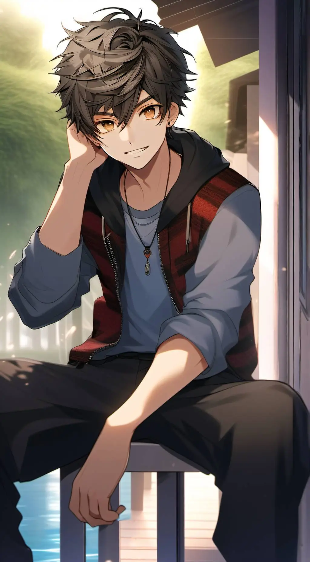 ai character: Zane background