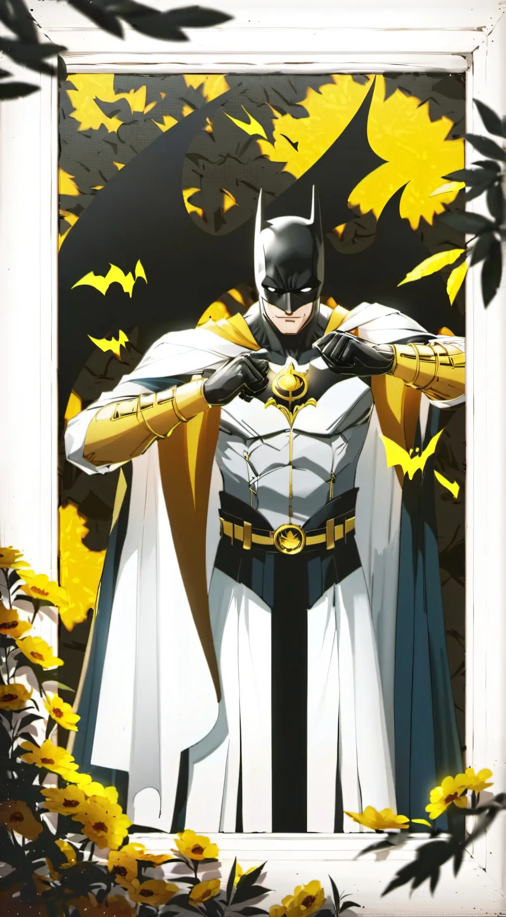 ai character: Batman  background