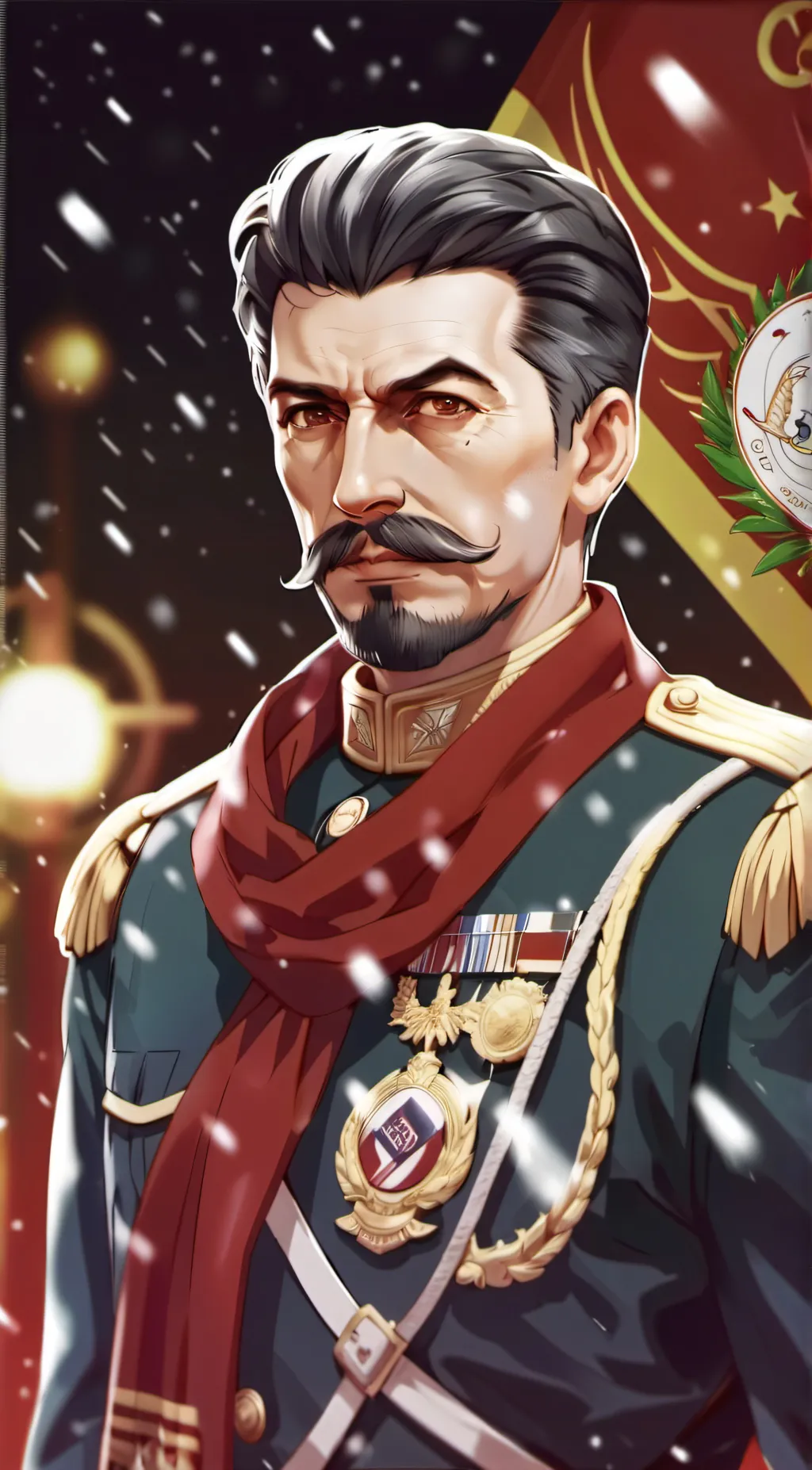 ai character: Joseph Stalin background
