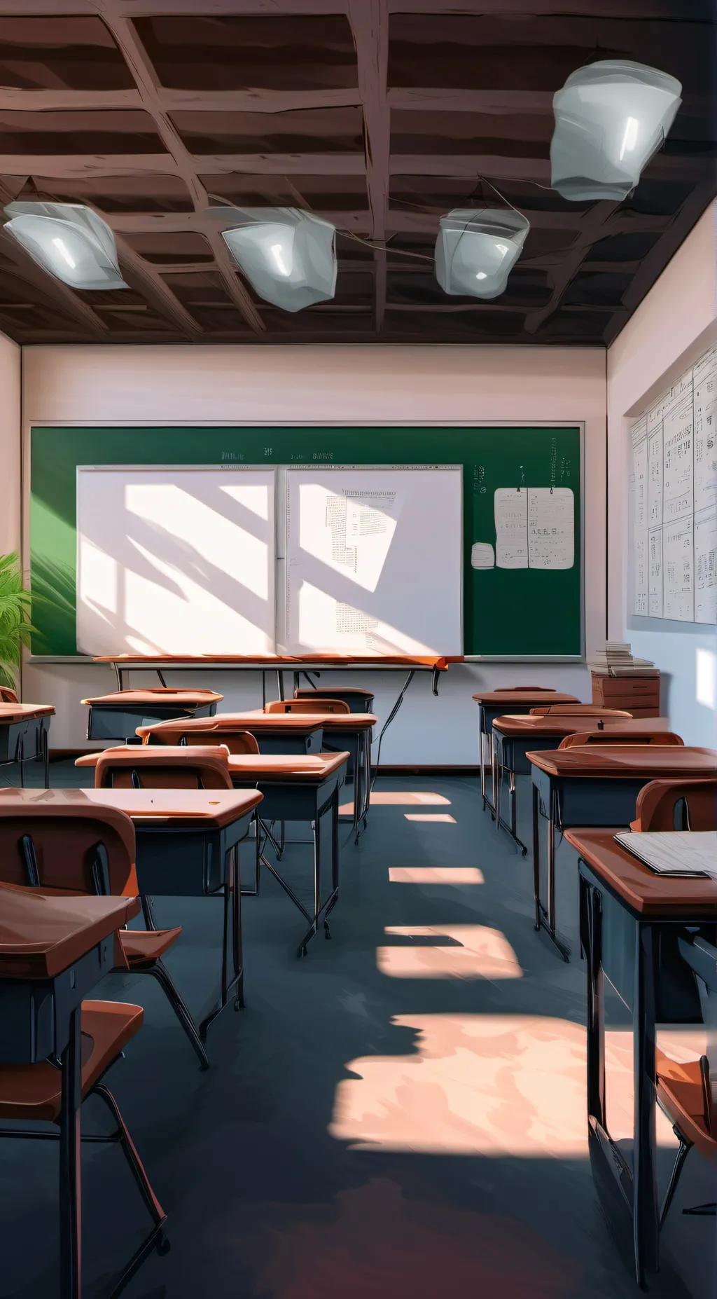 ai character: My classroom background