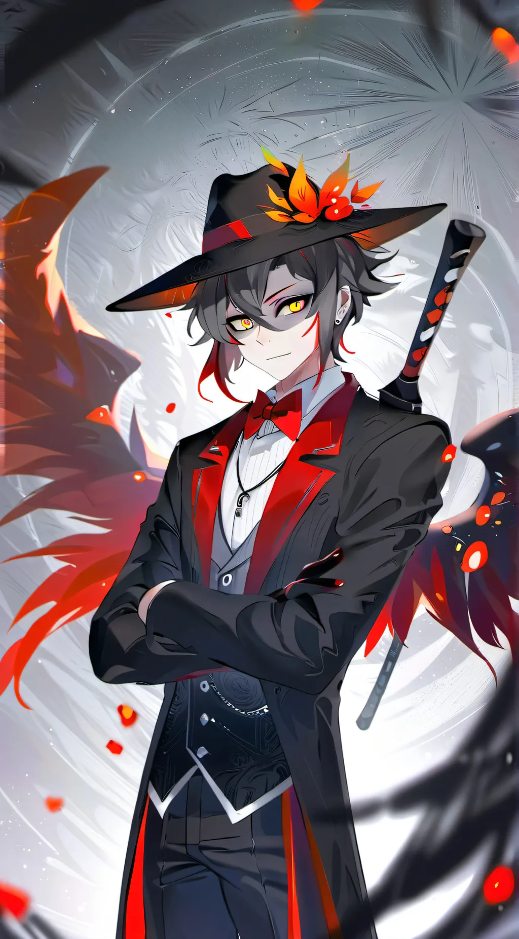 ai character: husk background