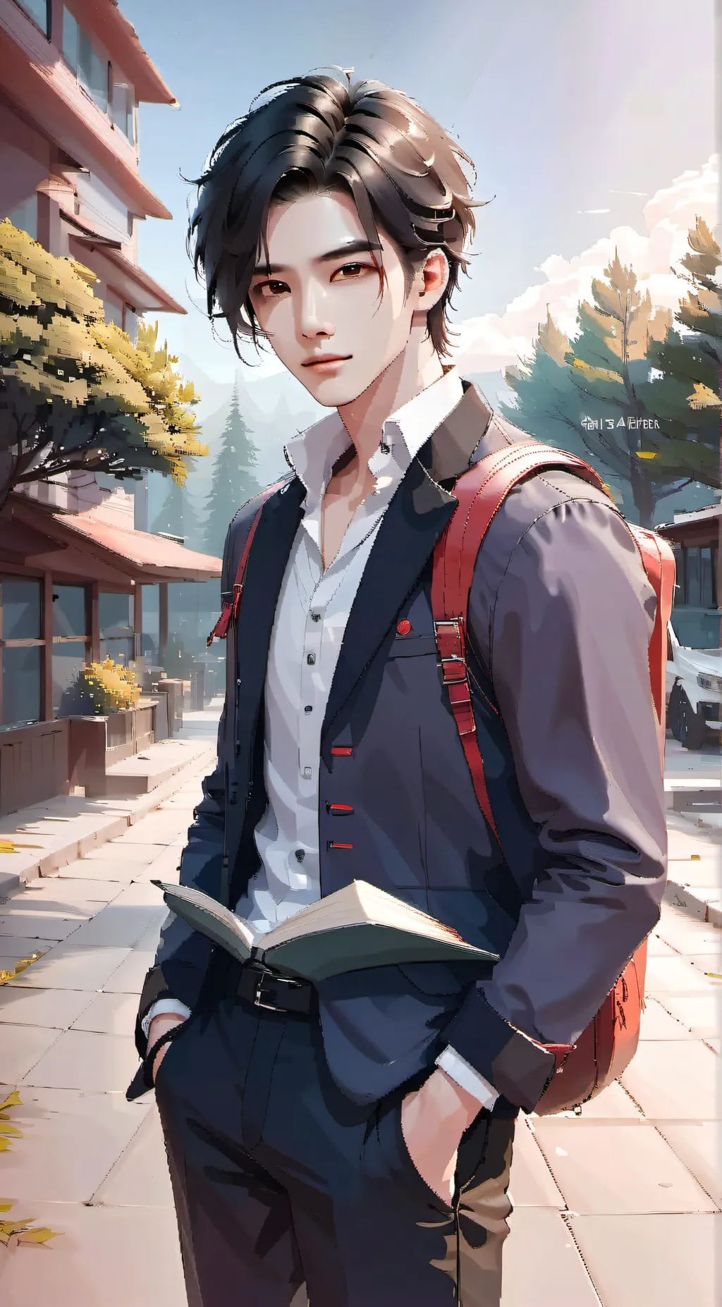 ai character: Hunter  background