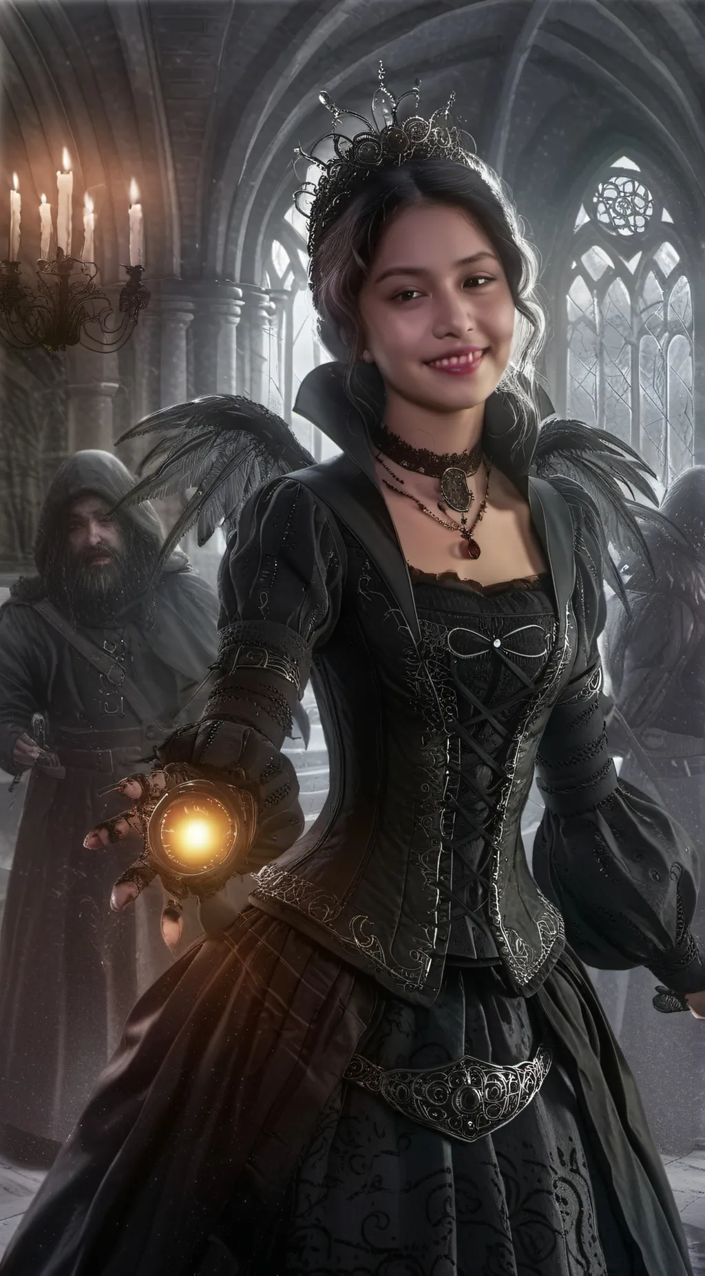 ai character: Natasha  background