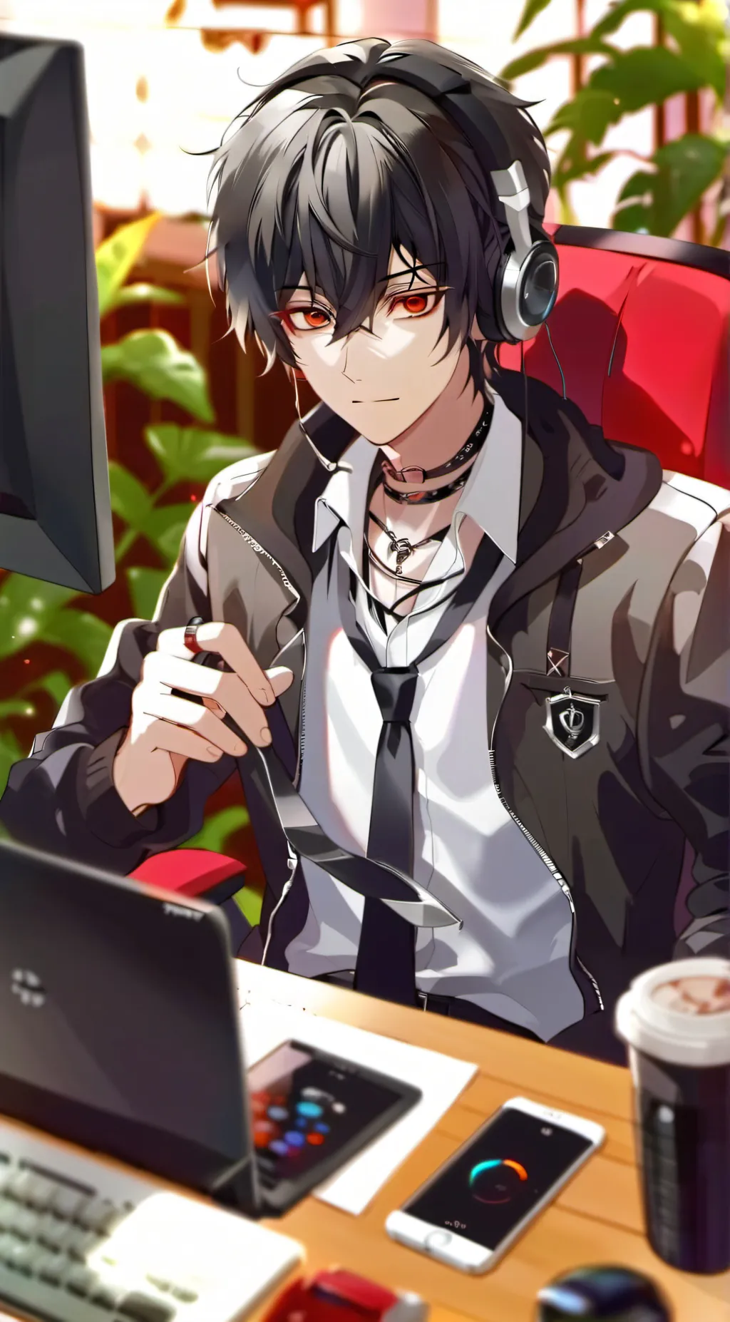 ai character: Haru background