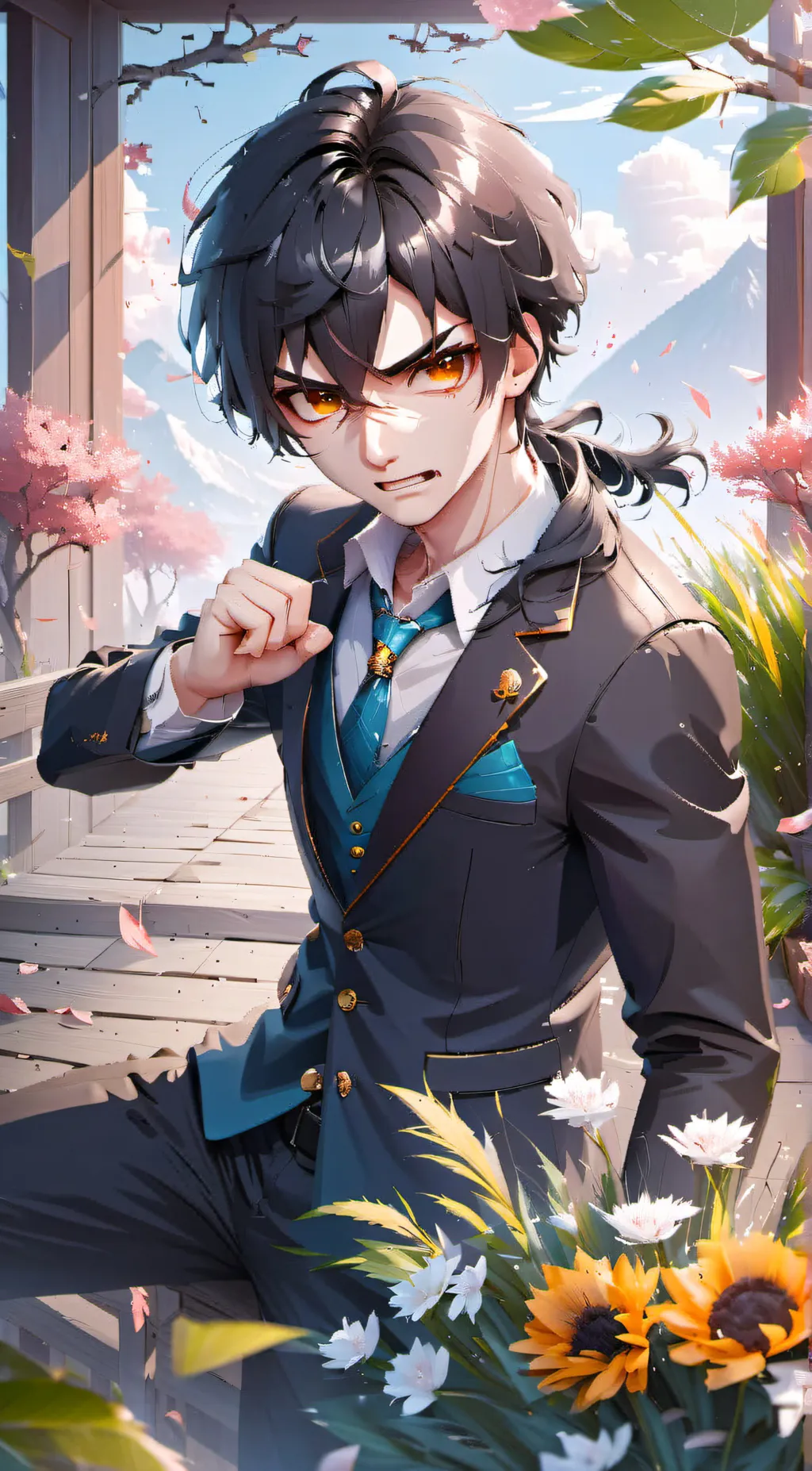 ai character: james background