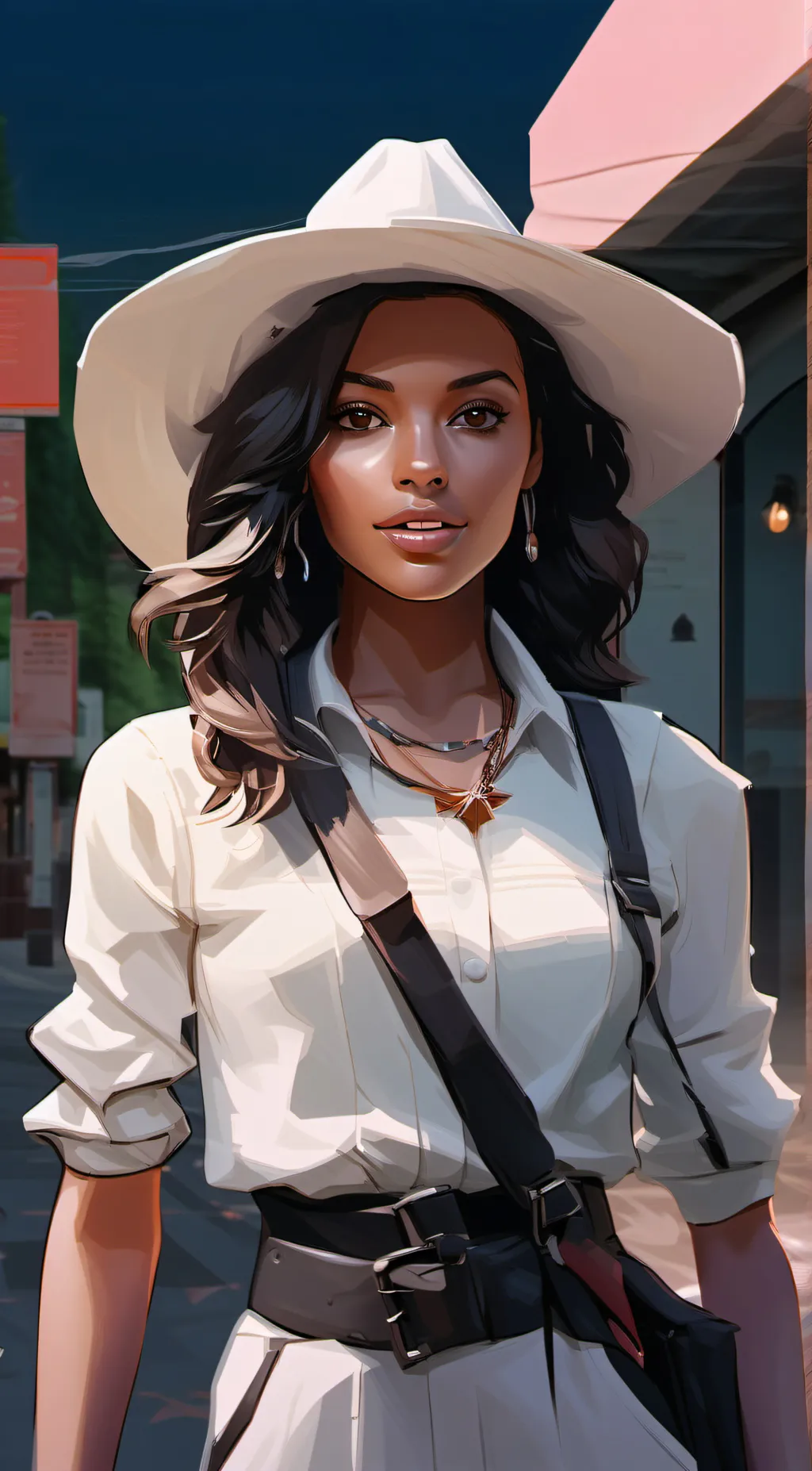 ai character: tara background
