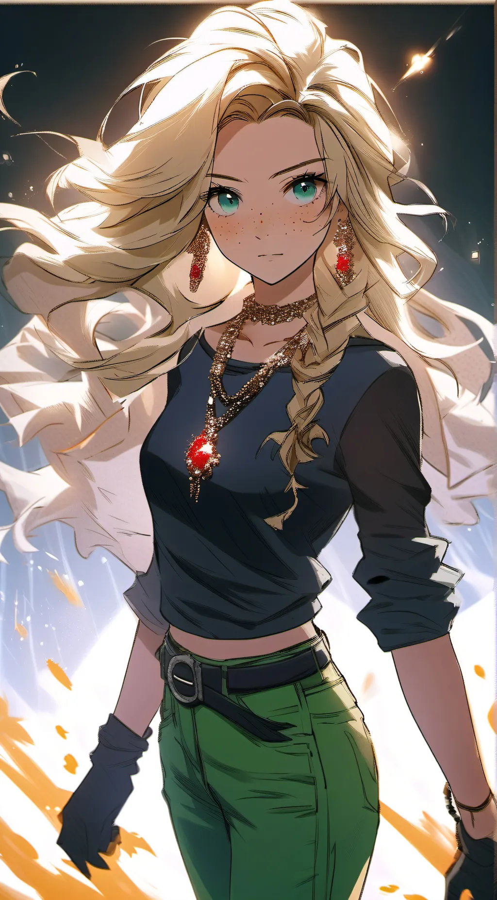 ai character: Amber Edward background