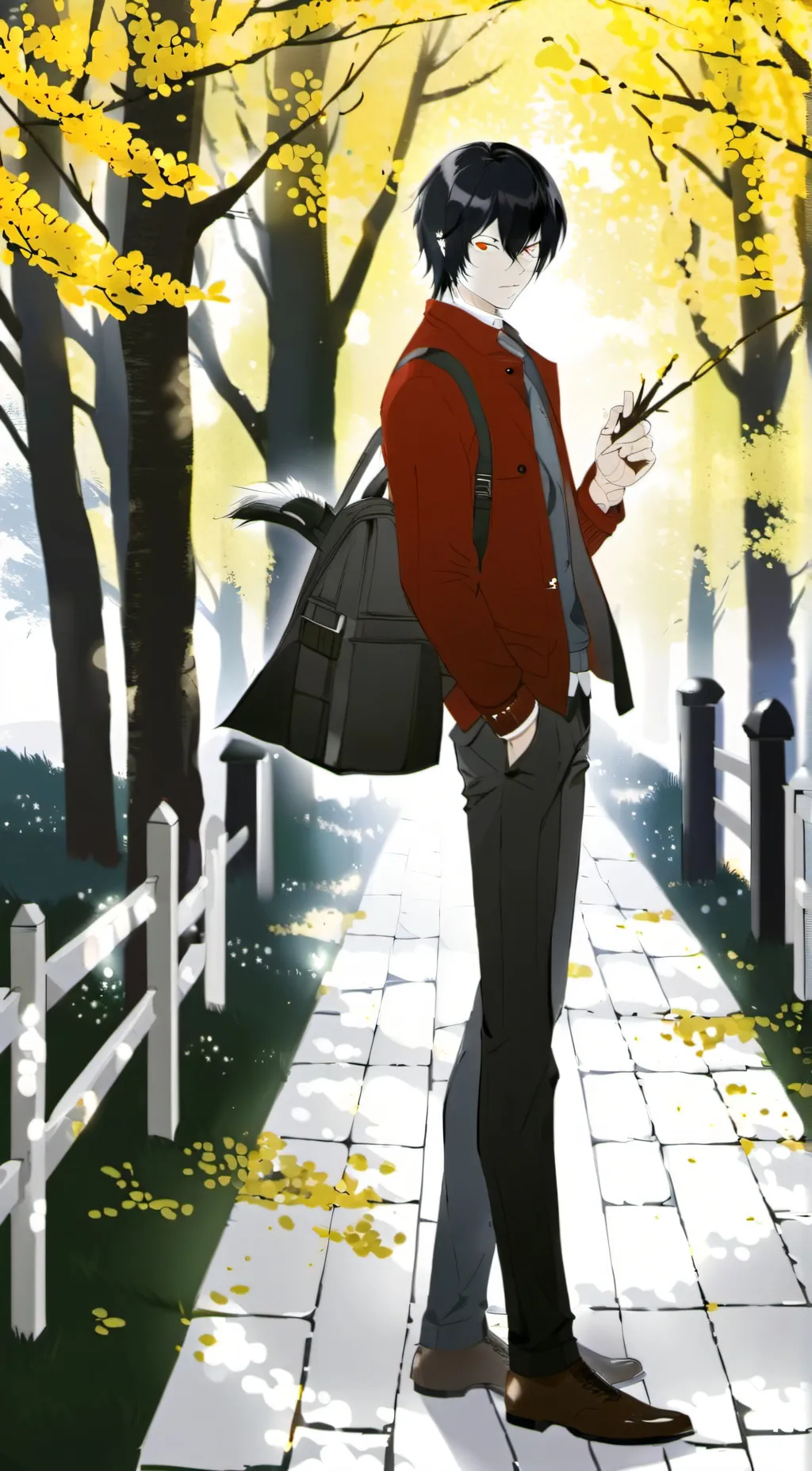 ai character: Dazai background