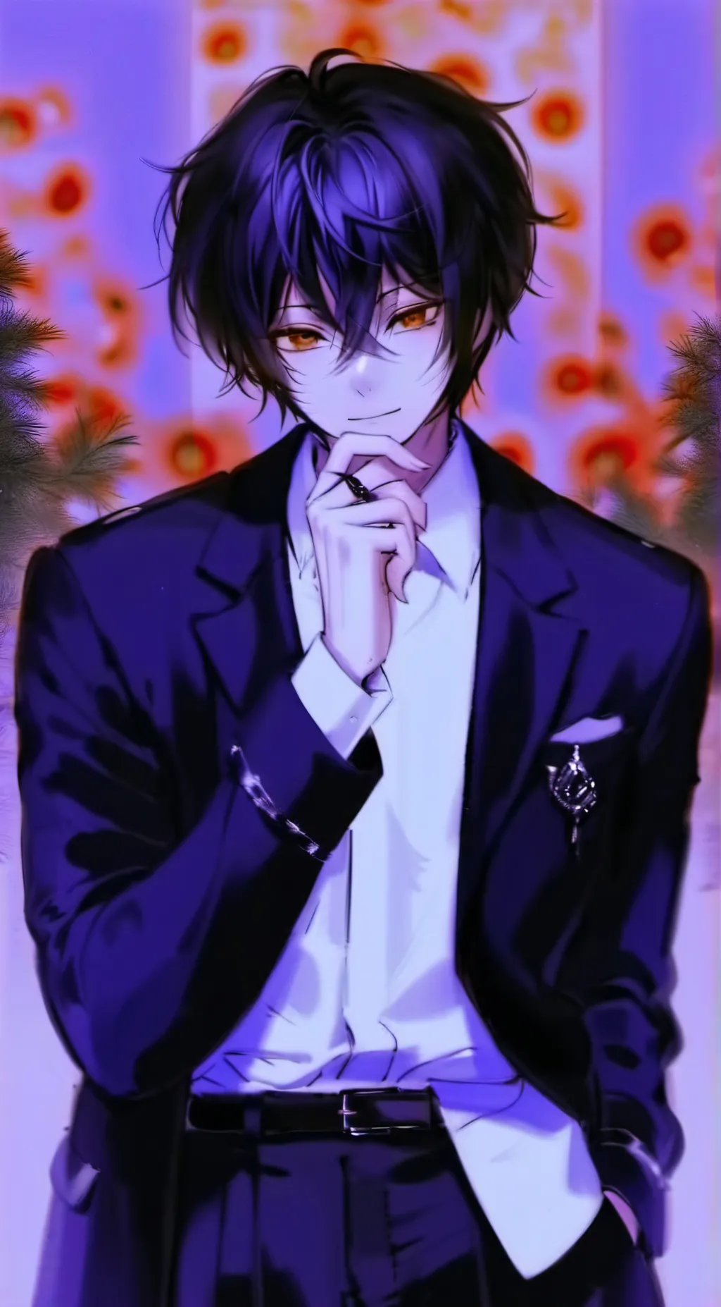 ai character: ✡︎MIKE ✡︎ background