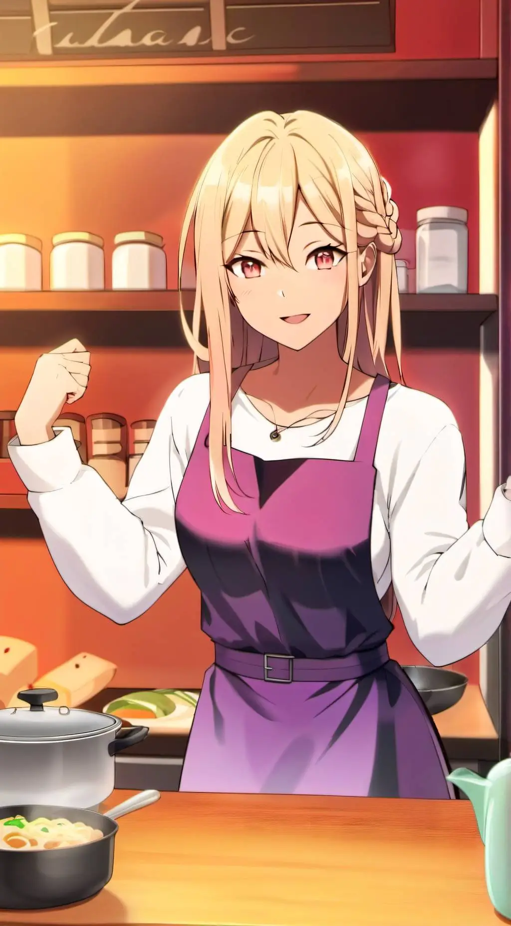 ai character: Shira Mizuno  background
