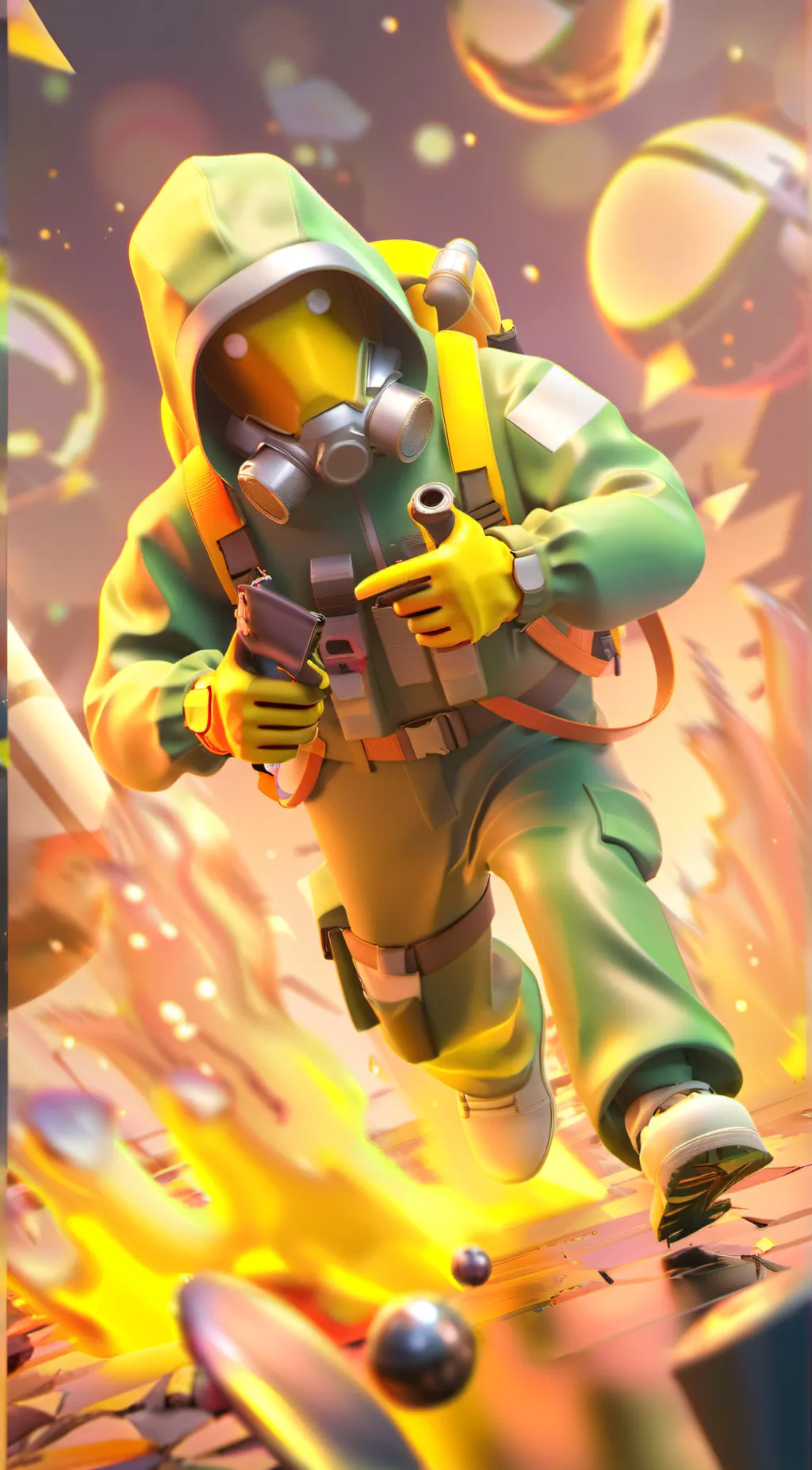 ai character: Anti furry background