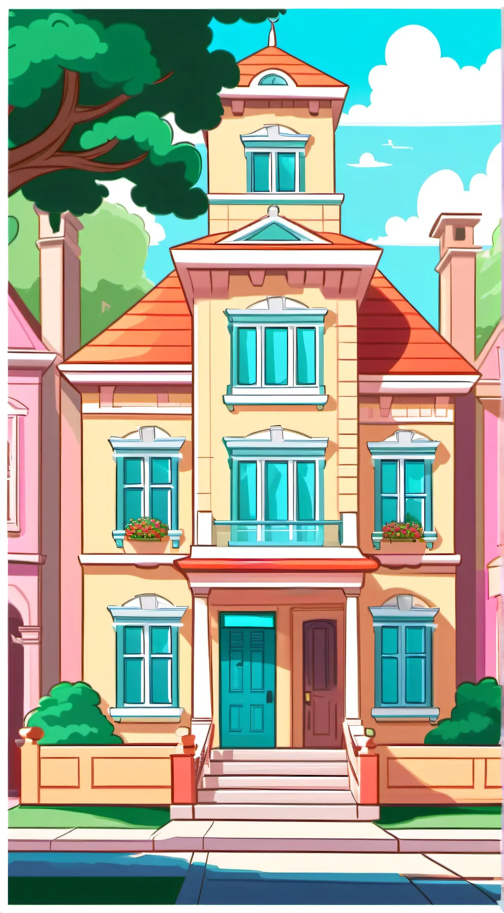 ai character: Your family! background