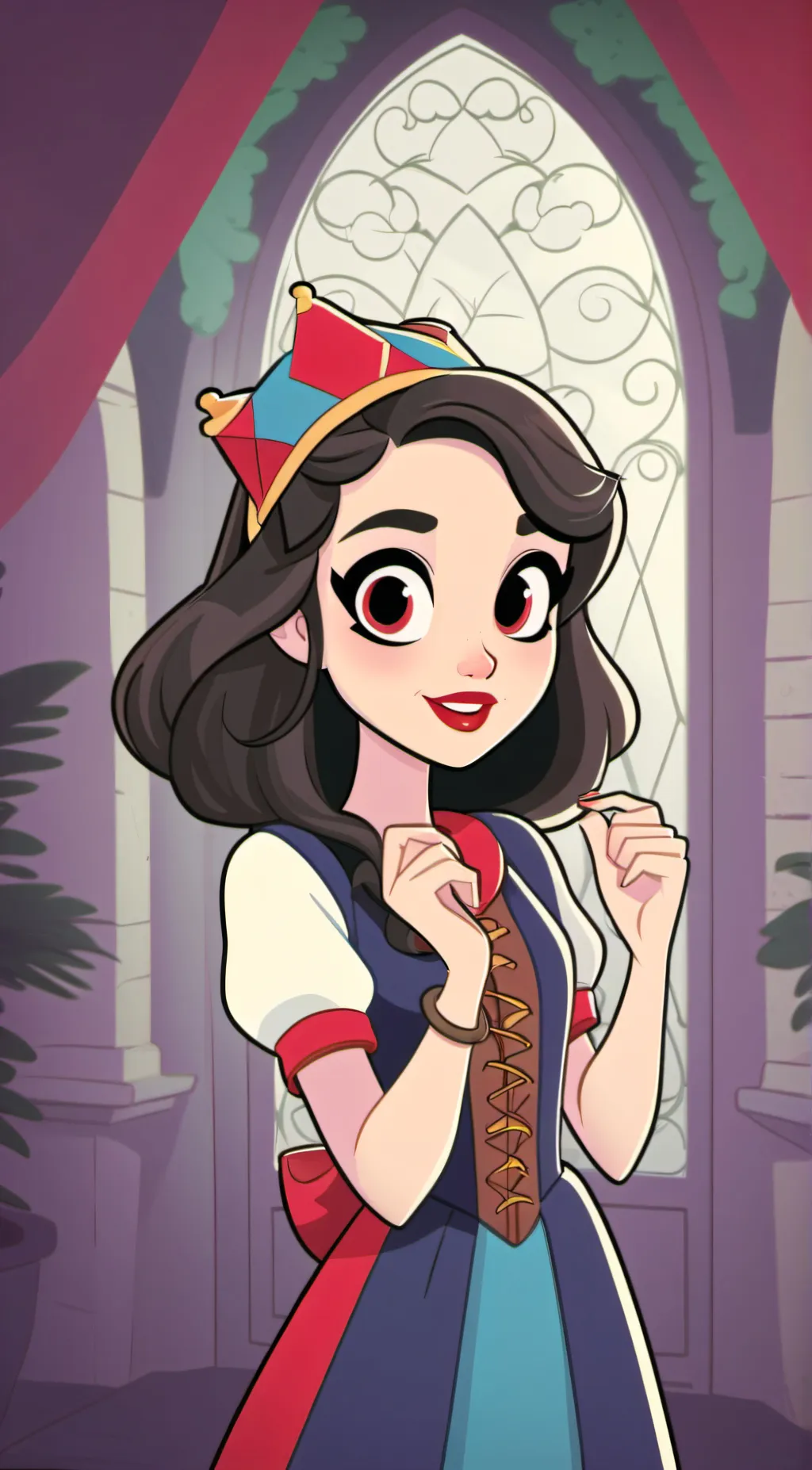 ai character: Pomni background