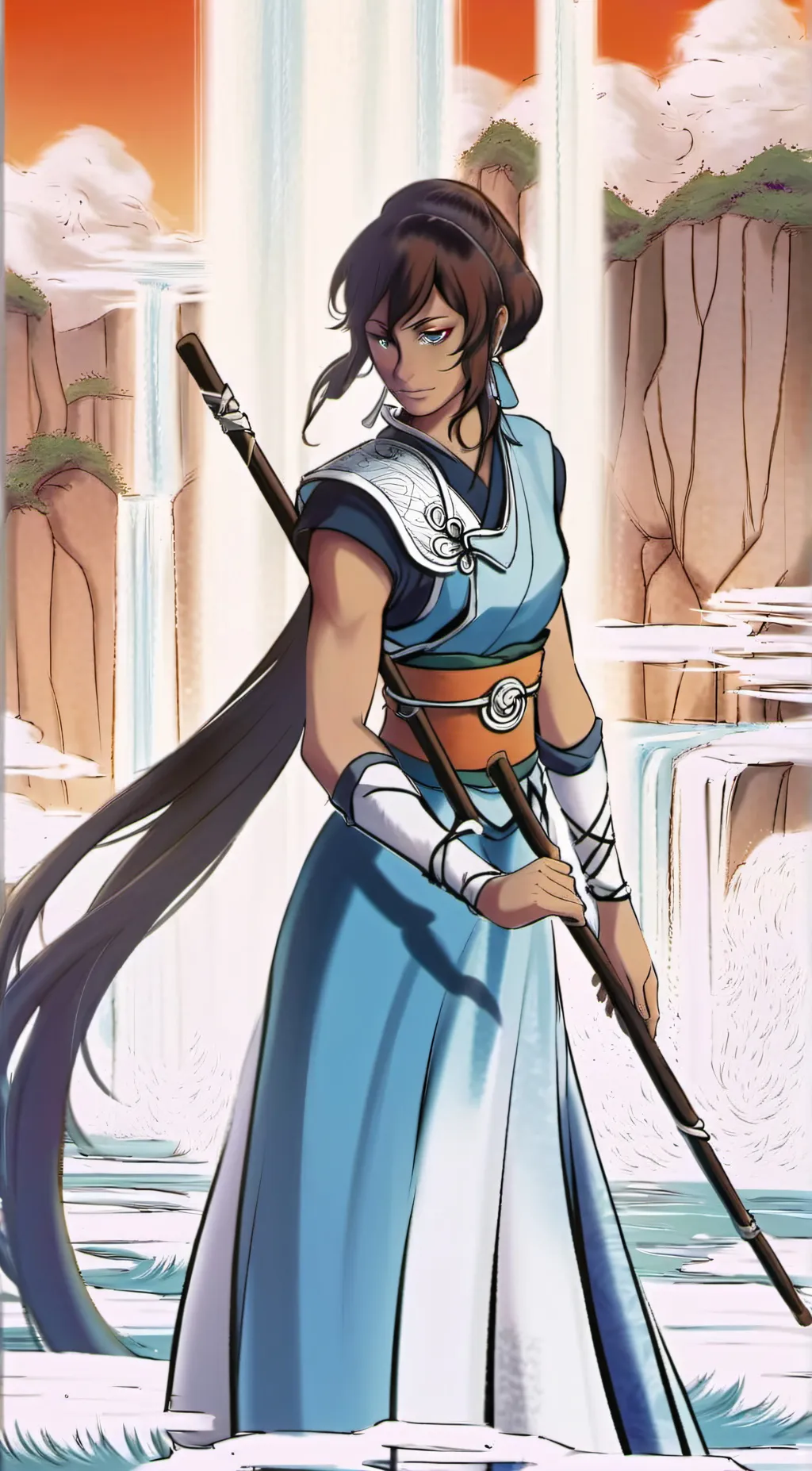 ai character: korra background